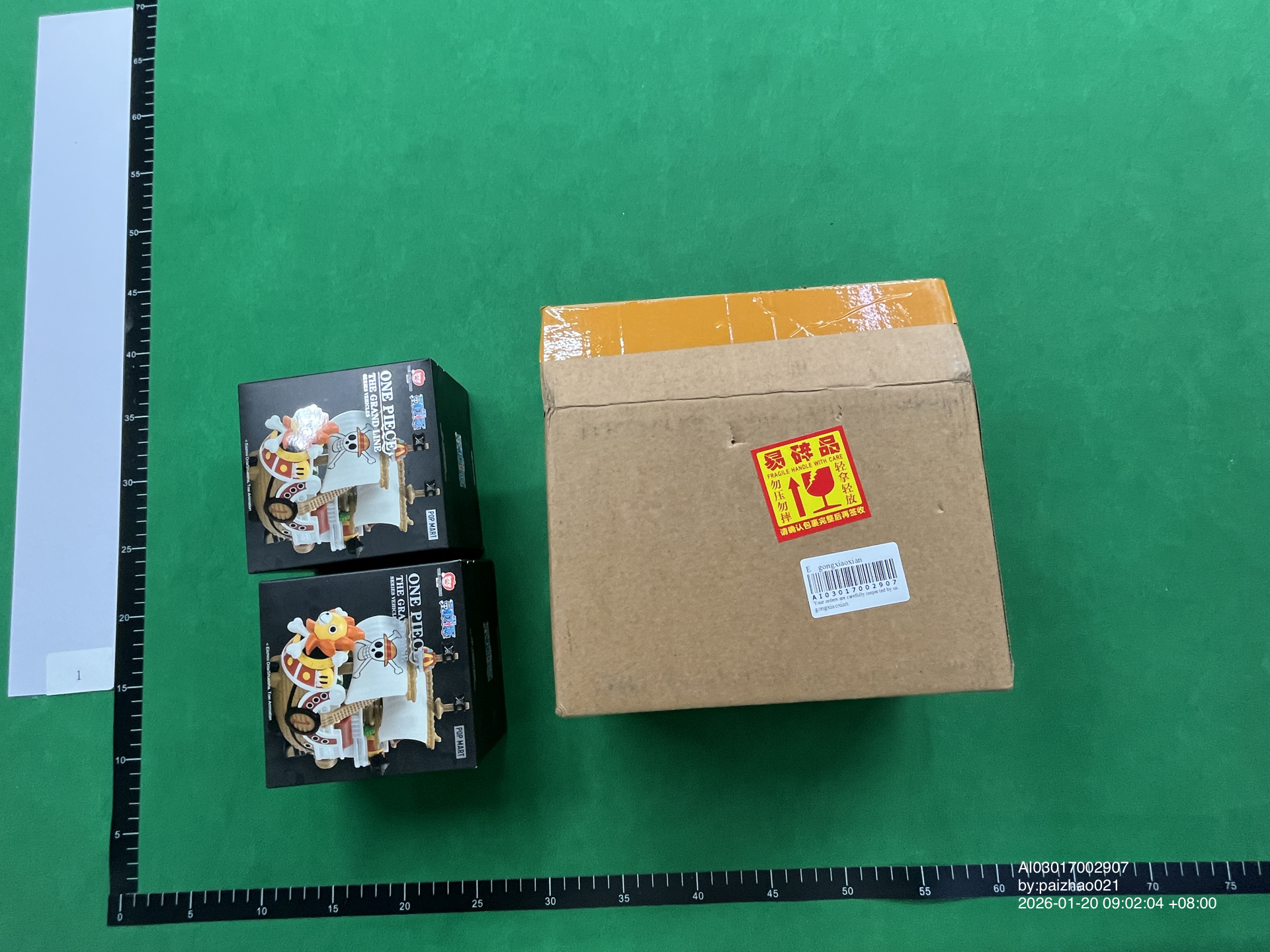 QC Photo - One Piece Ship Figures