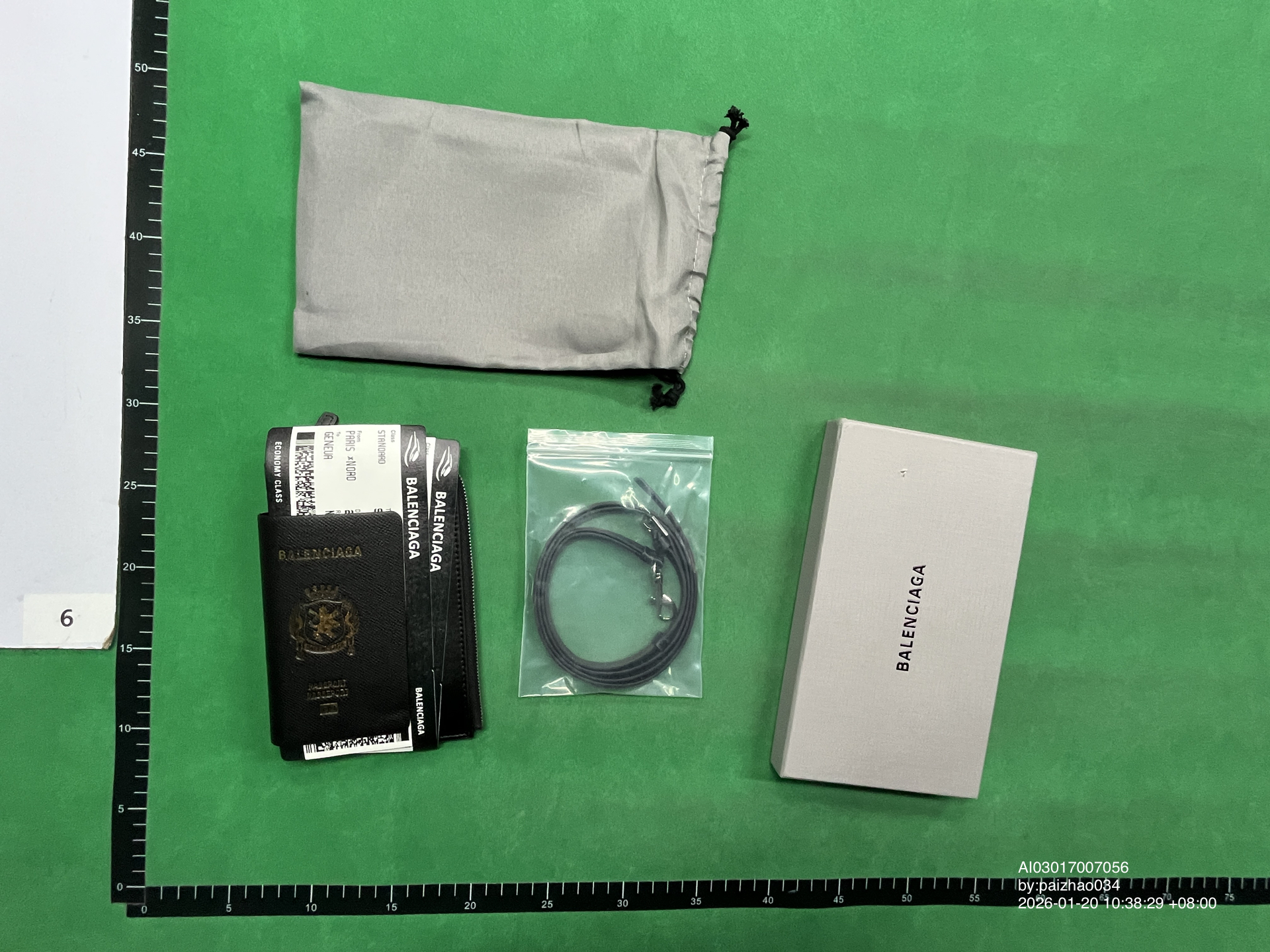 QC Photo - Balenciaga Passport Holder
