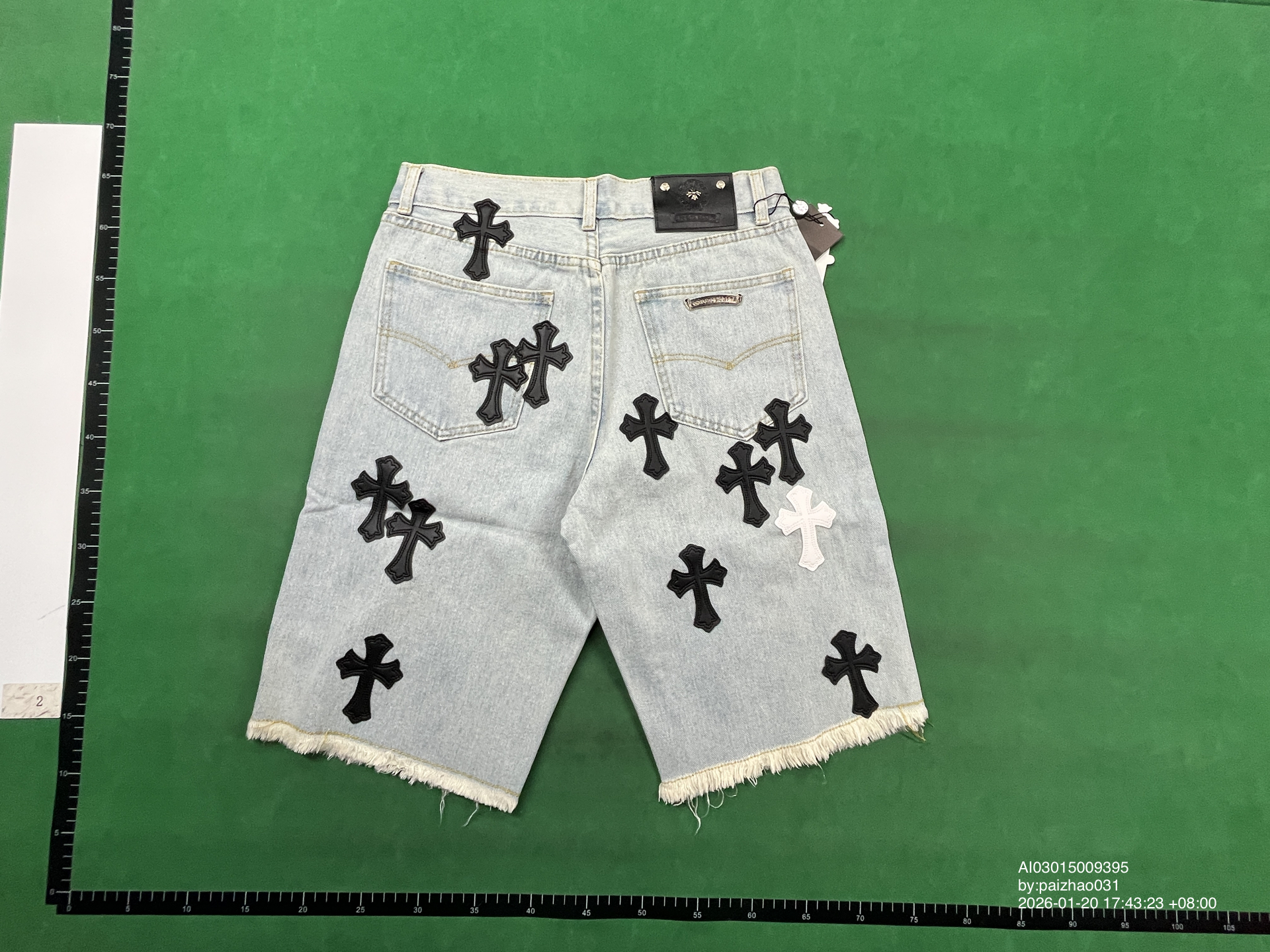 QC Photo - Chrome Hearts Jean Shorts (7 Variants)