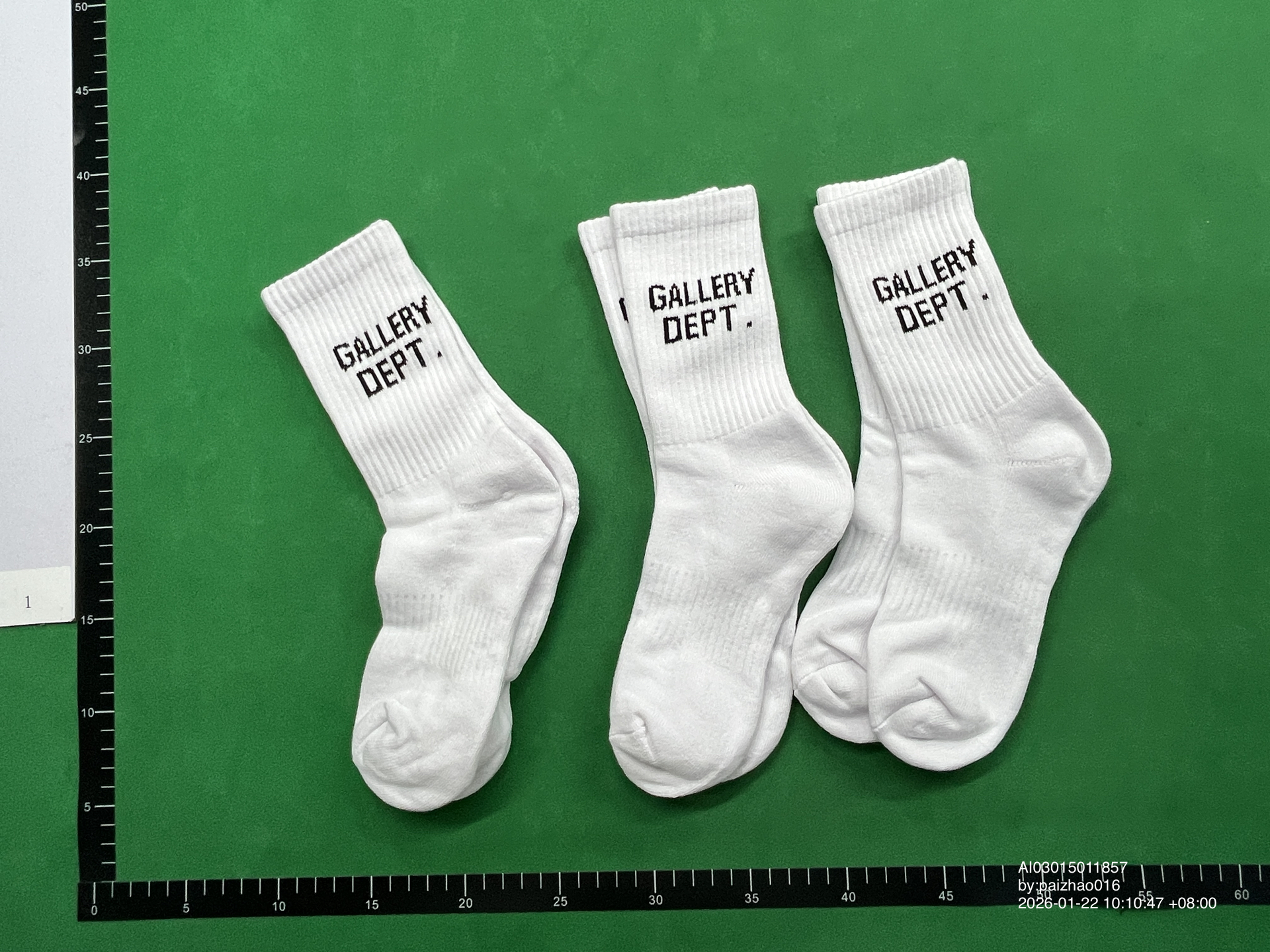 QC Photo - Gallery Dept Socks