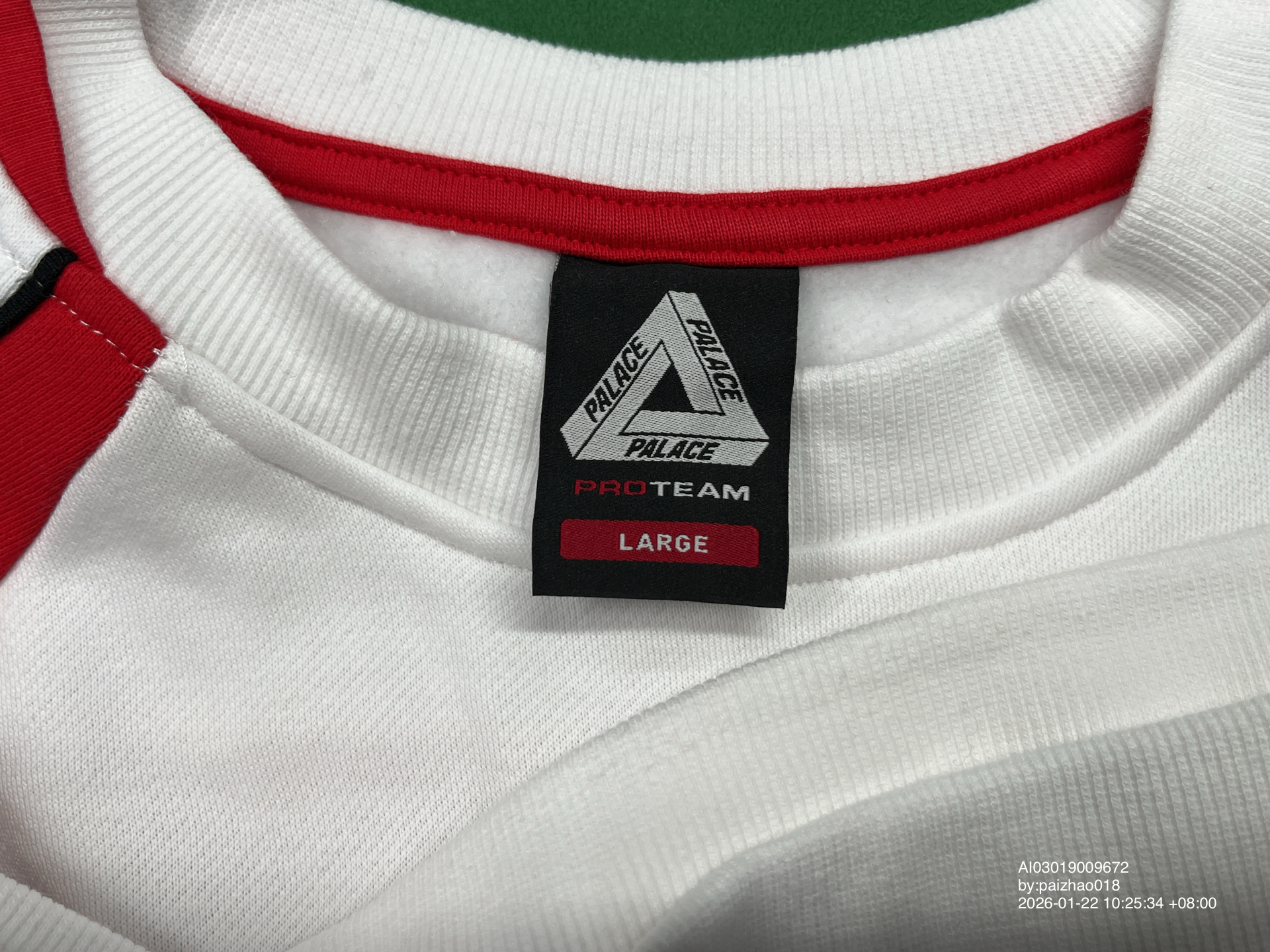 QC Photo - Palace Pro Team Palco Red Sweater