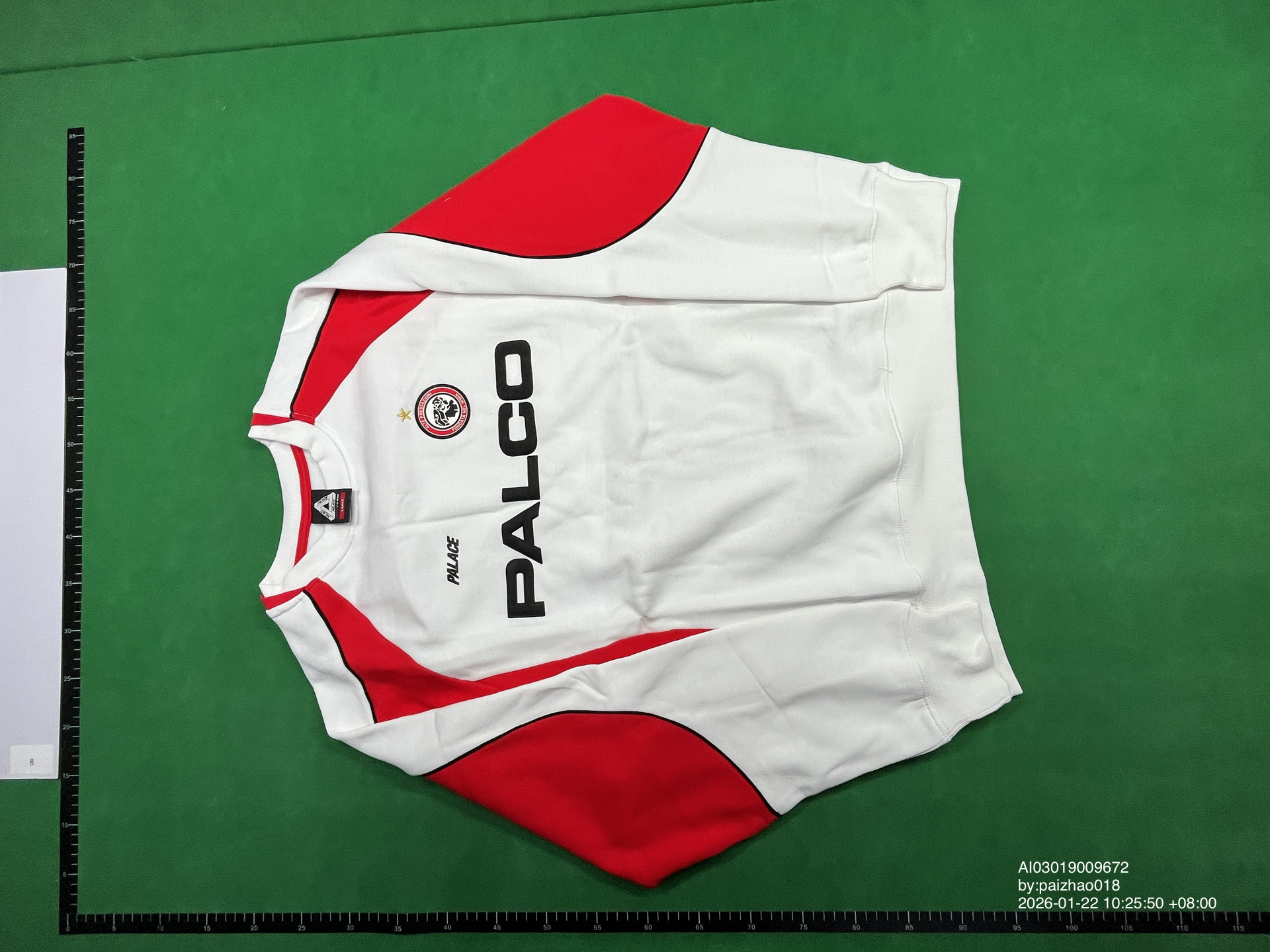 QC Photo - Palace Pro Team Palco Red Sweater