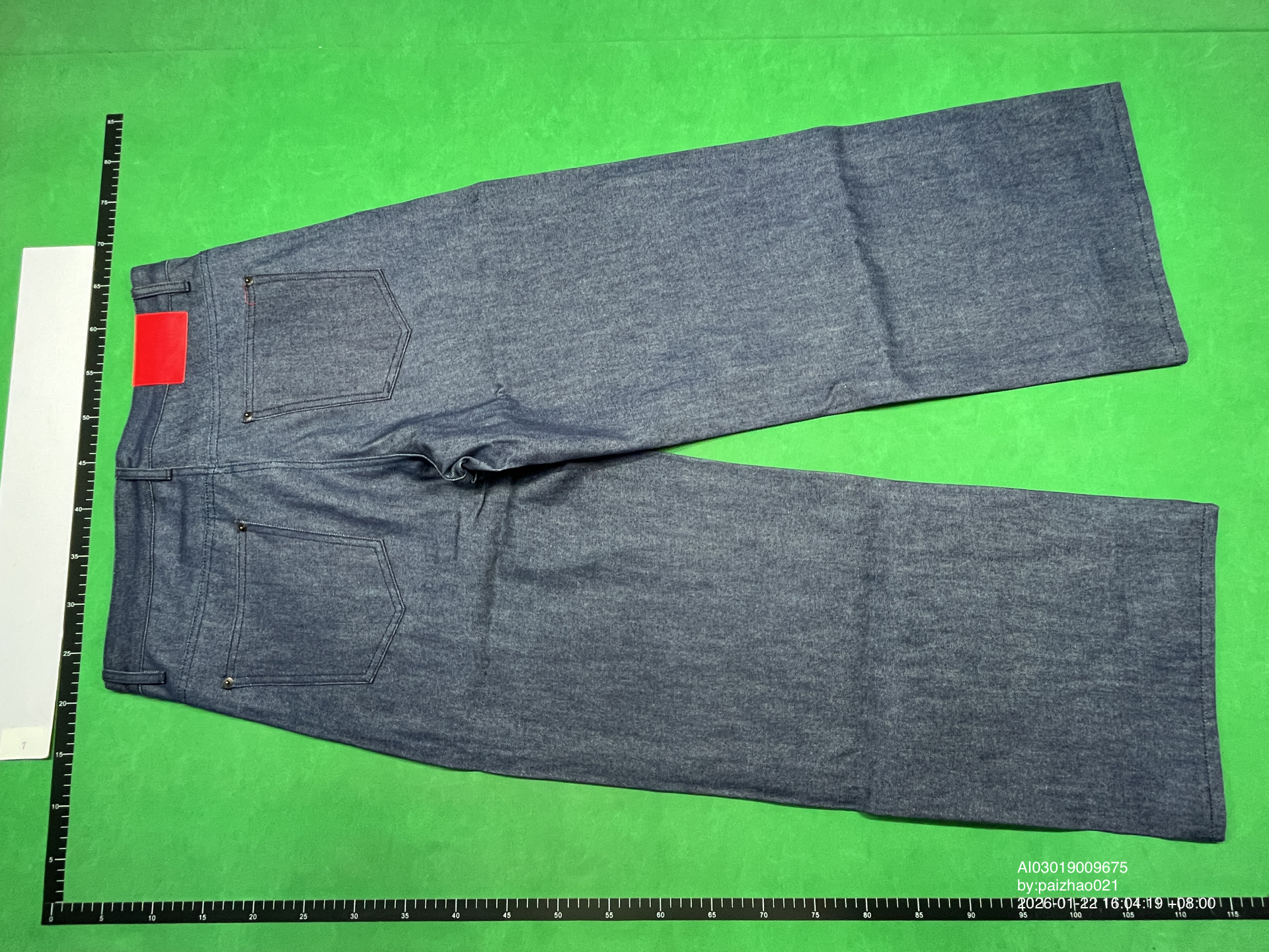 QC Photo - Firemade Raw Denim Selvedge Jeans Dark Blue