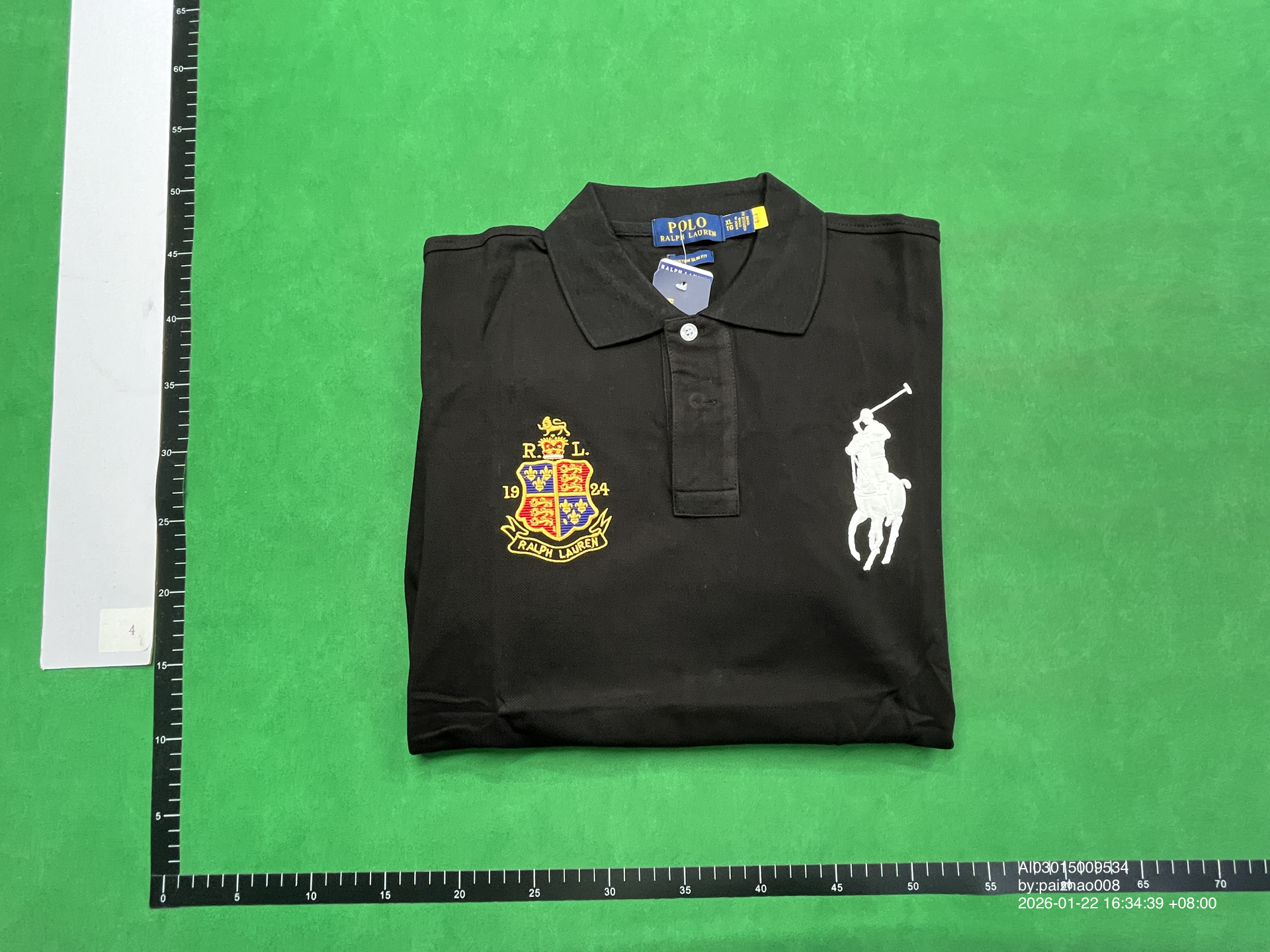 QC Photo - Polo Ralph Lauren Crown Badge Polo (4 Variants)