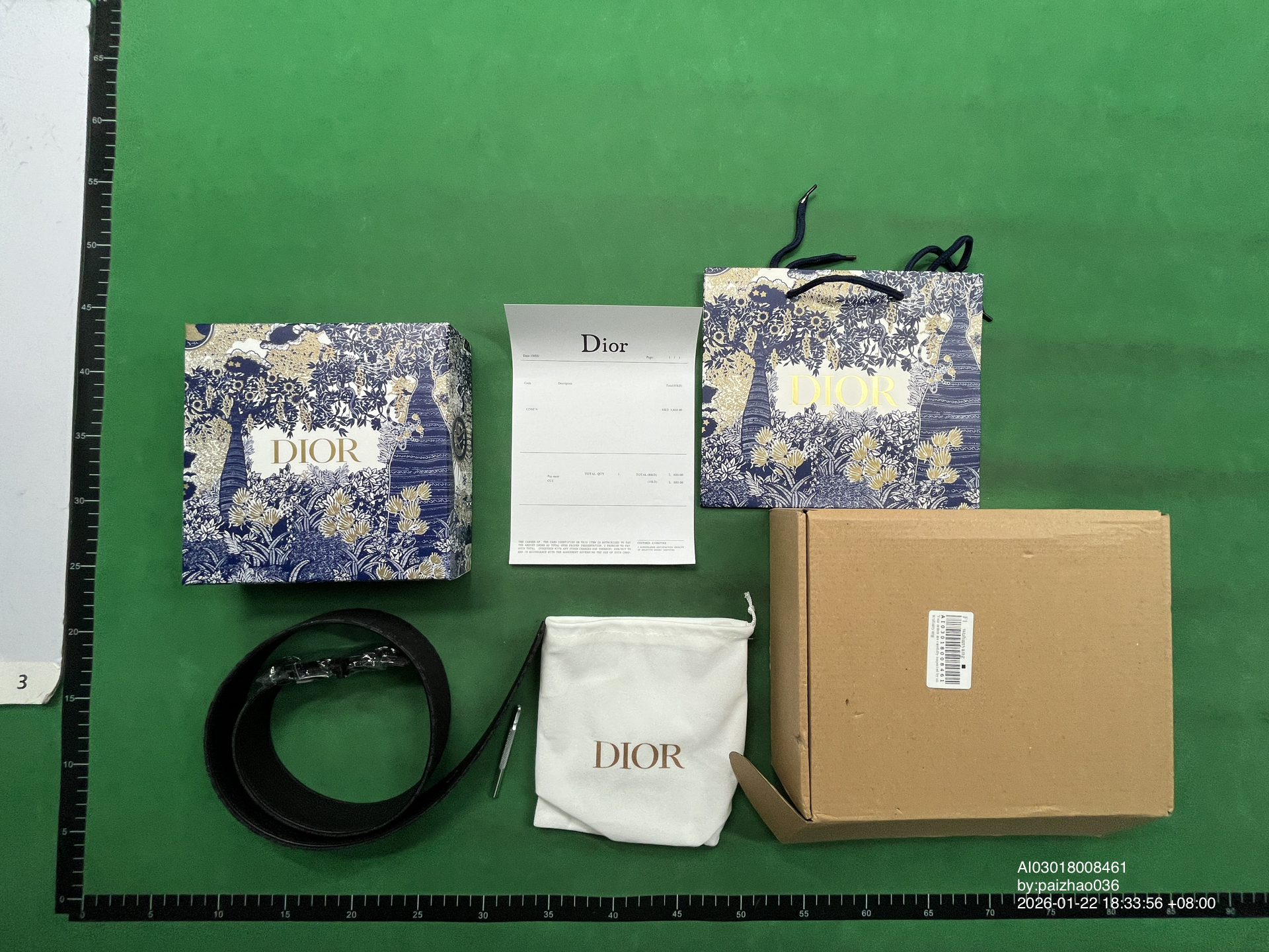 QC Photo - Dior Belts (8 Variants)