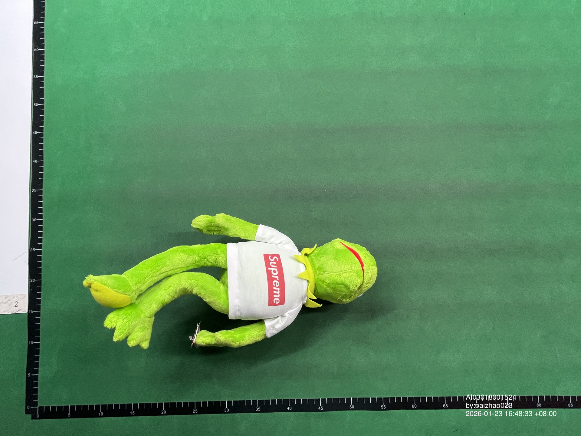 QC Photo - Supreme Kermit Plush