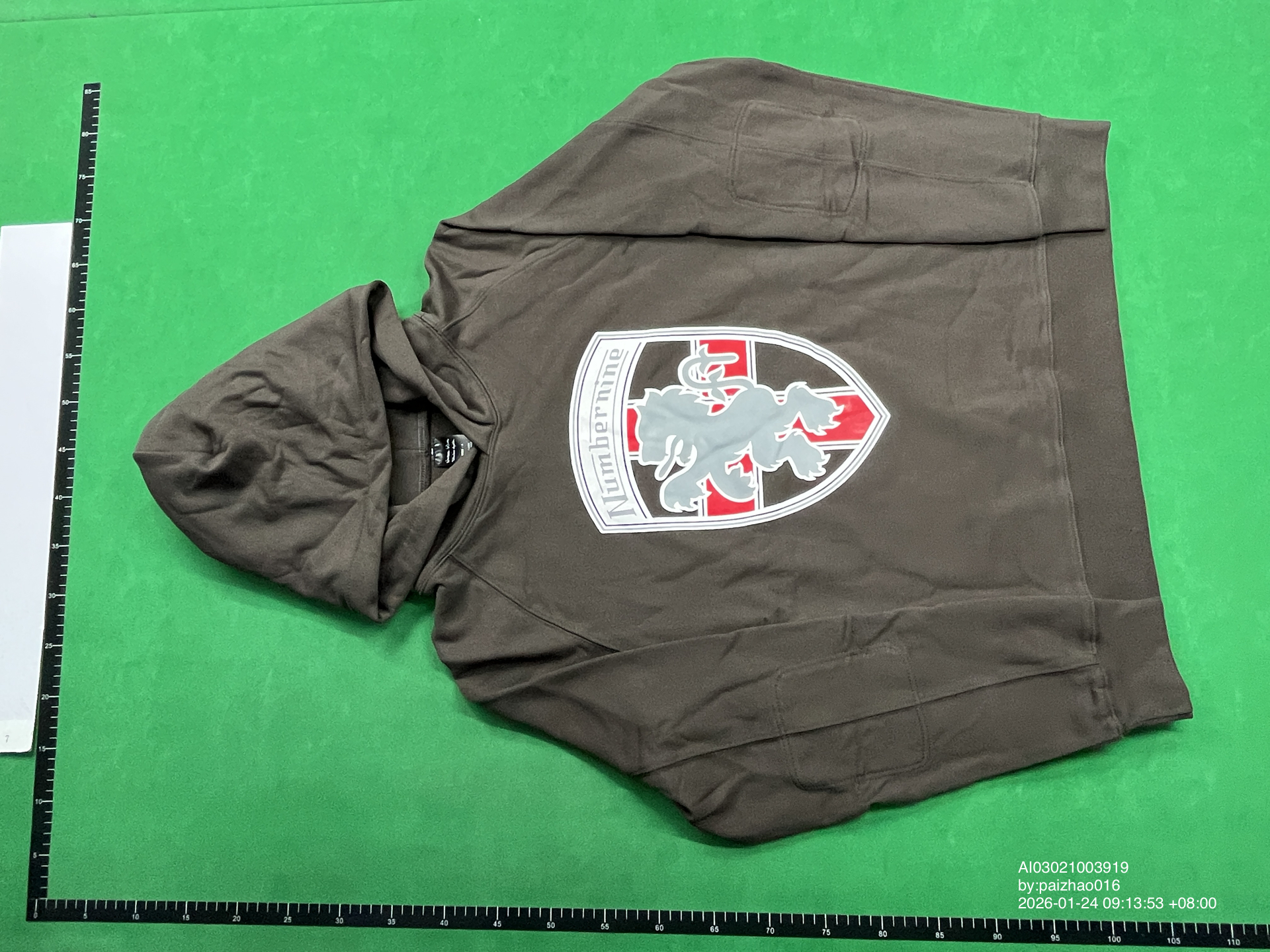 QC Photo - Number Nine Lambretta Hoodie