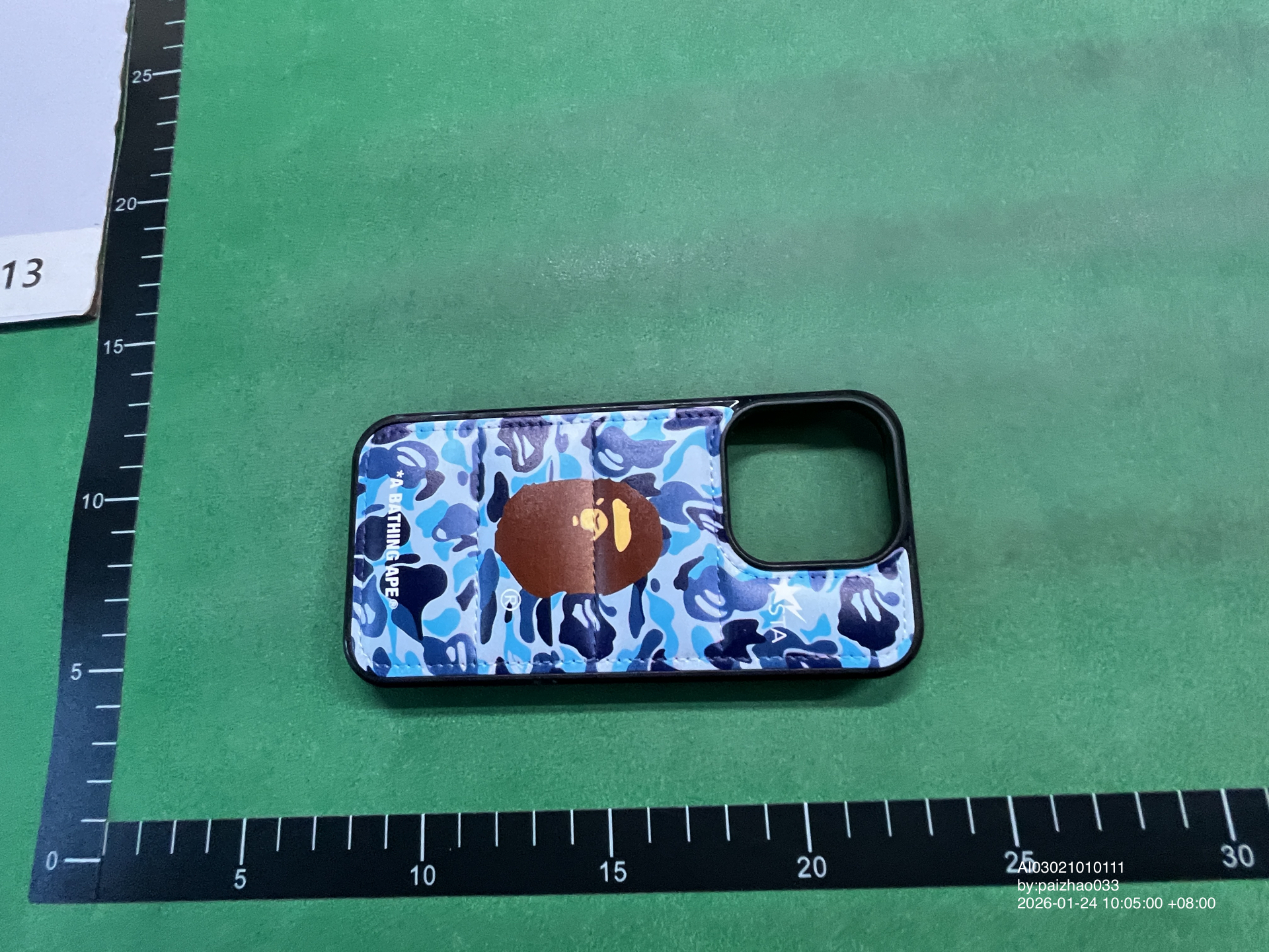 QC Photo - Bape iPhone Case