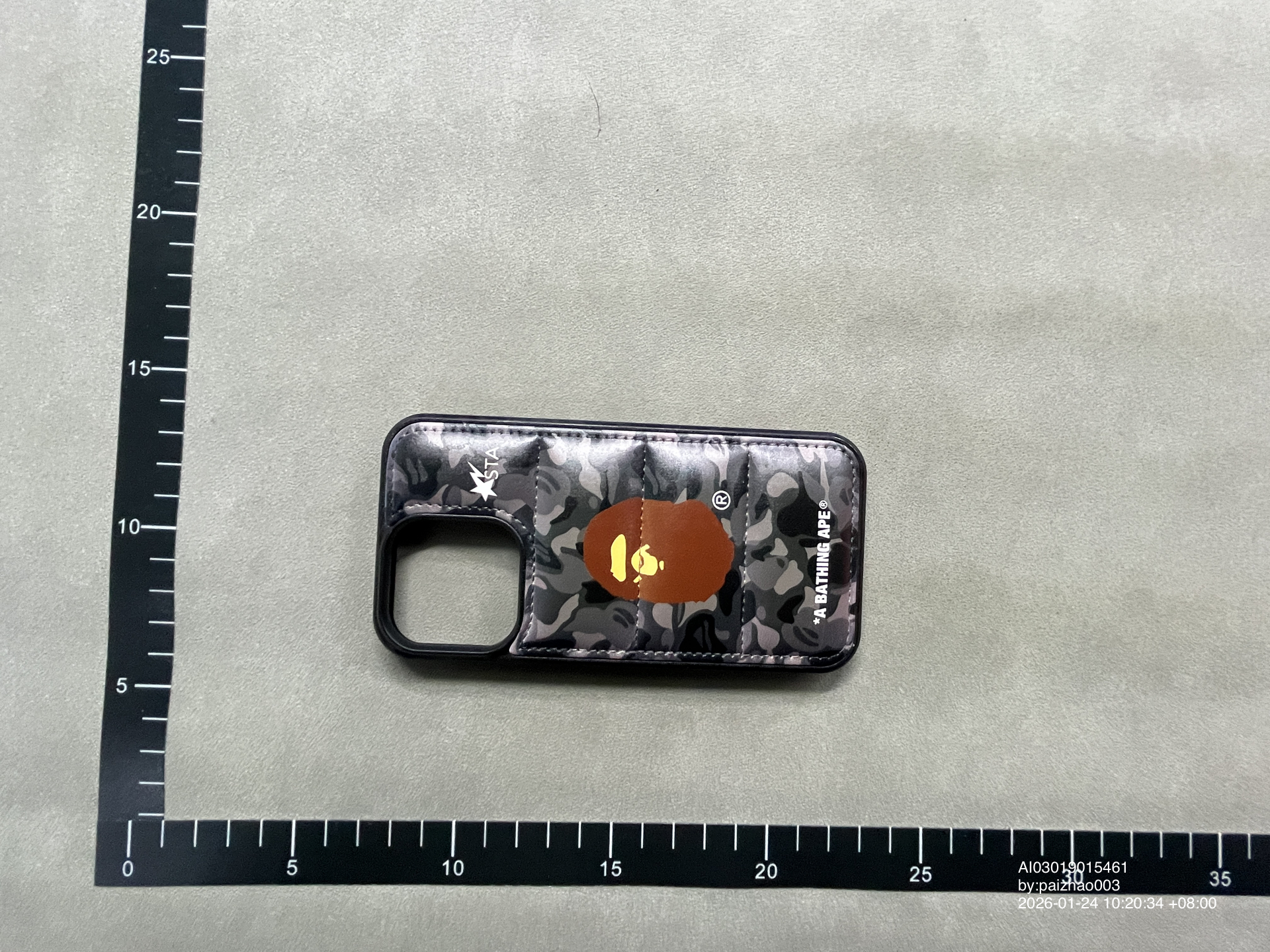 QC Photo - Bape iPhone Case