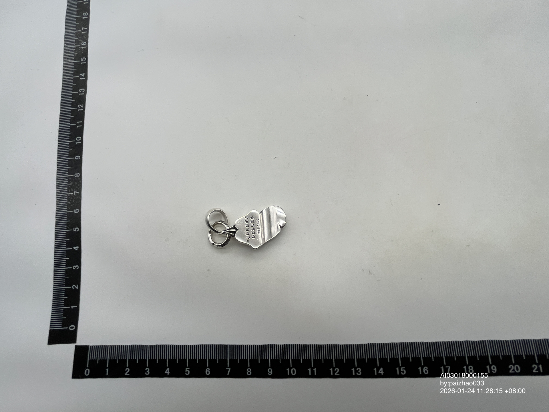 QC Photo - Chrome Hearts Chain + Pendant