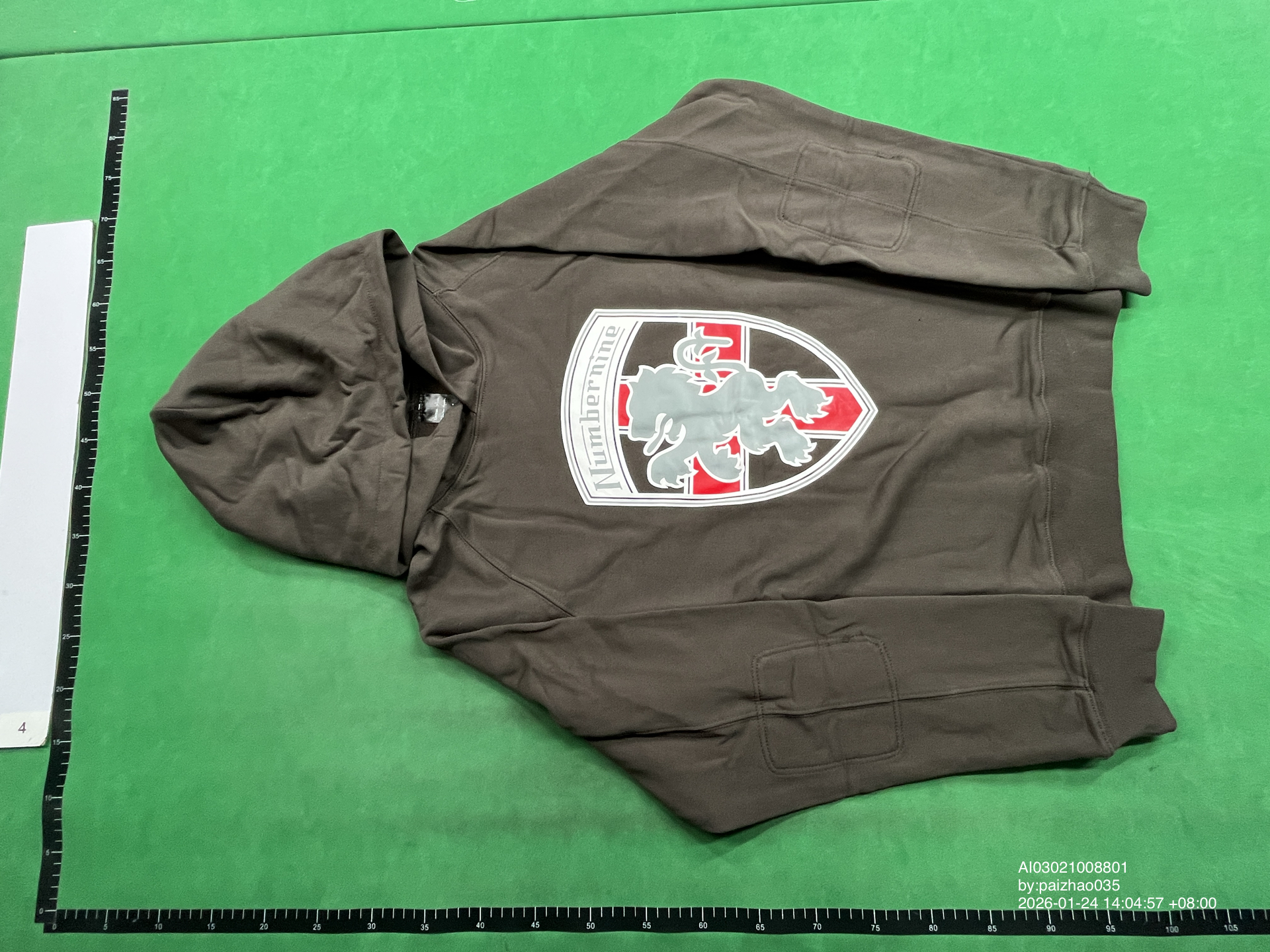 QC Photo - Number Nine Lambretta Hoodie
