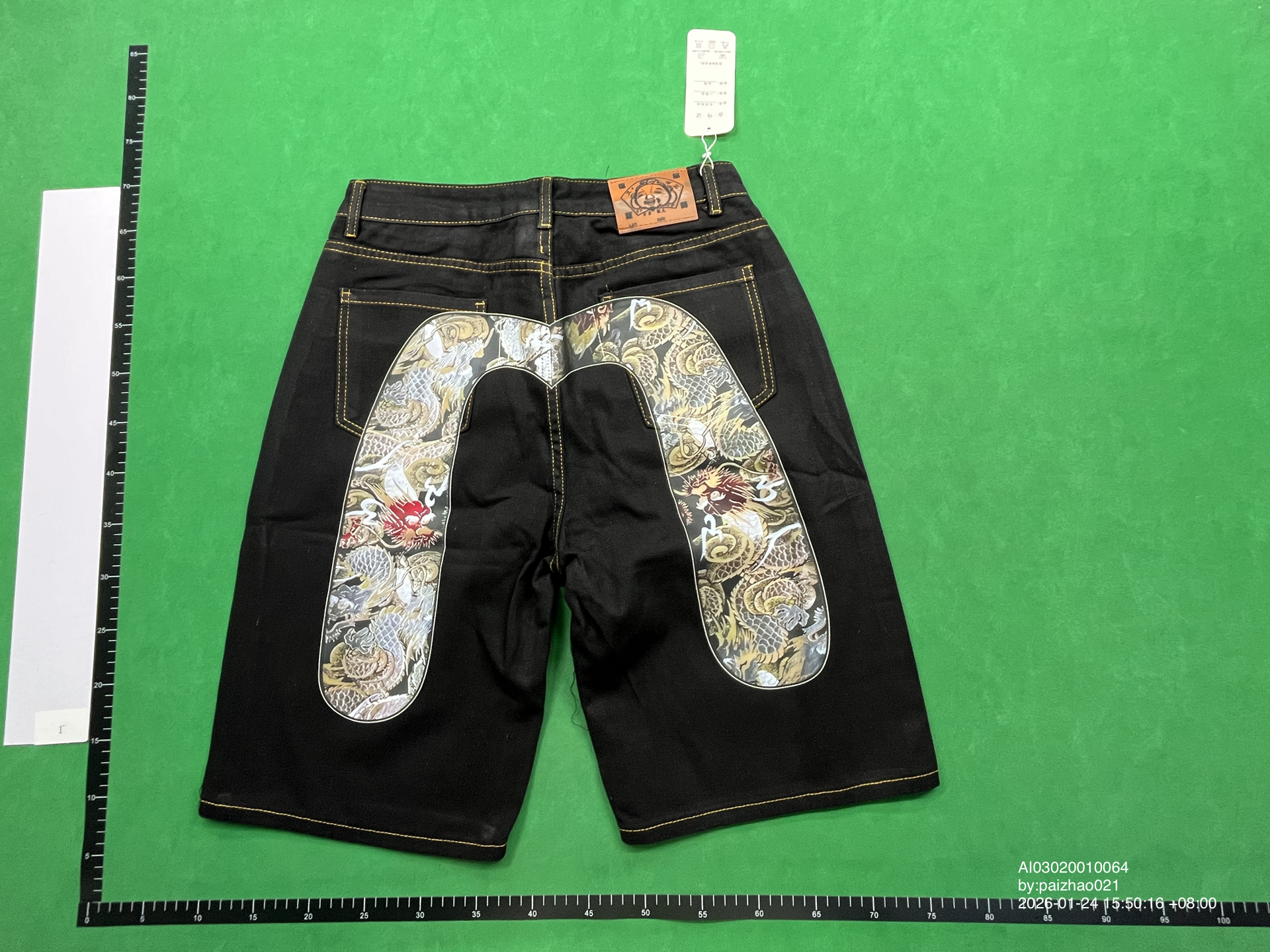 QC Photo - Evisu Daicock Shorts