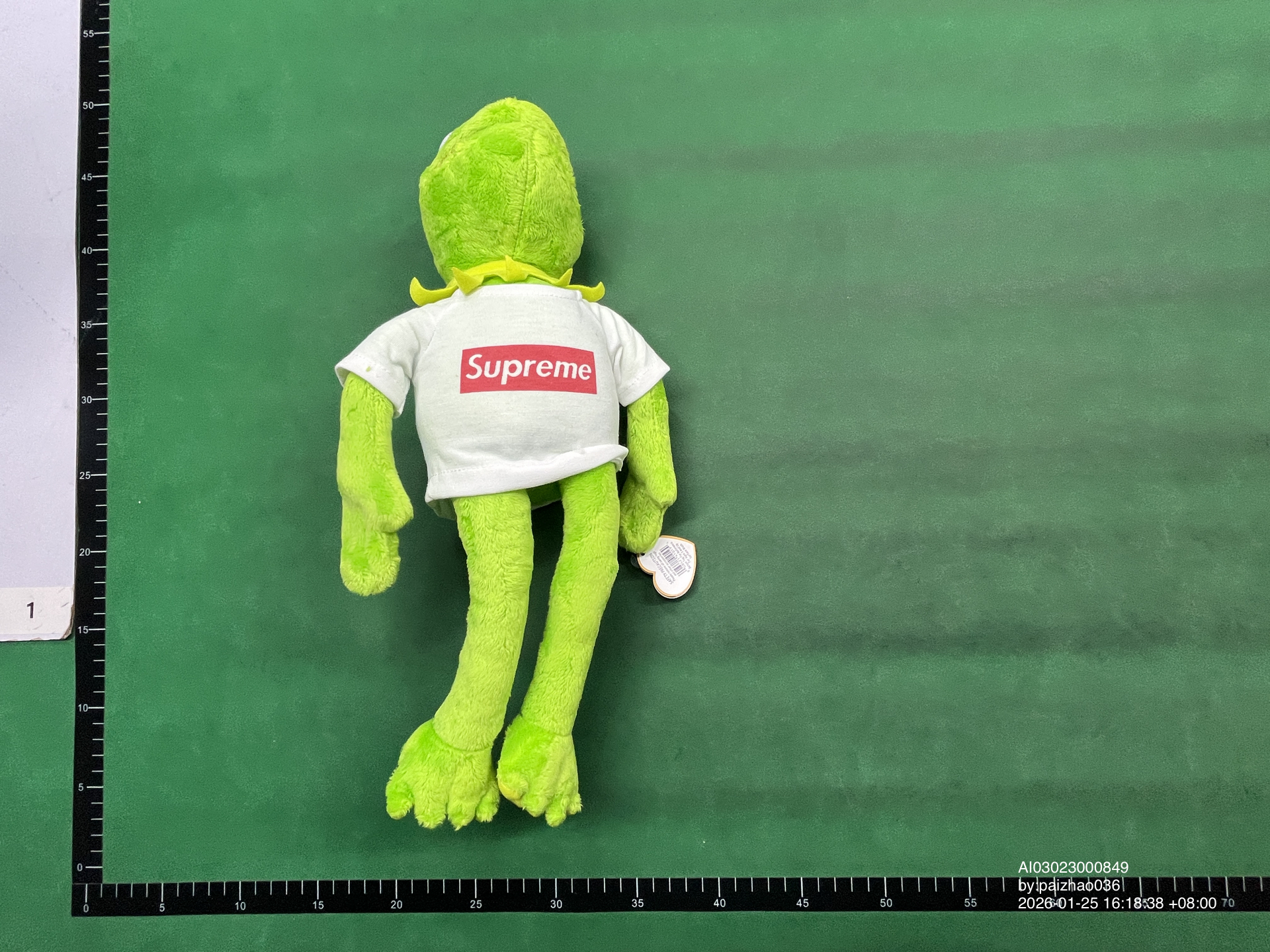QC Photo - Supreme Kermit Plush