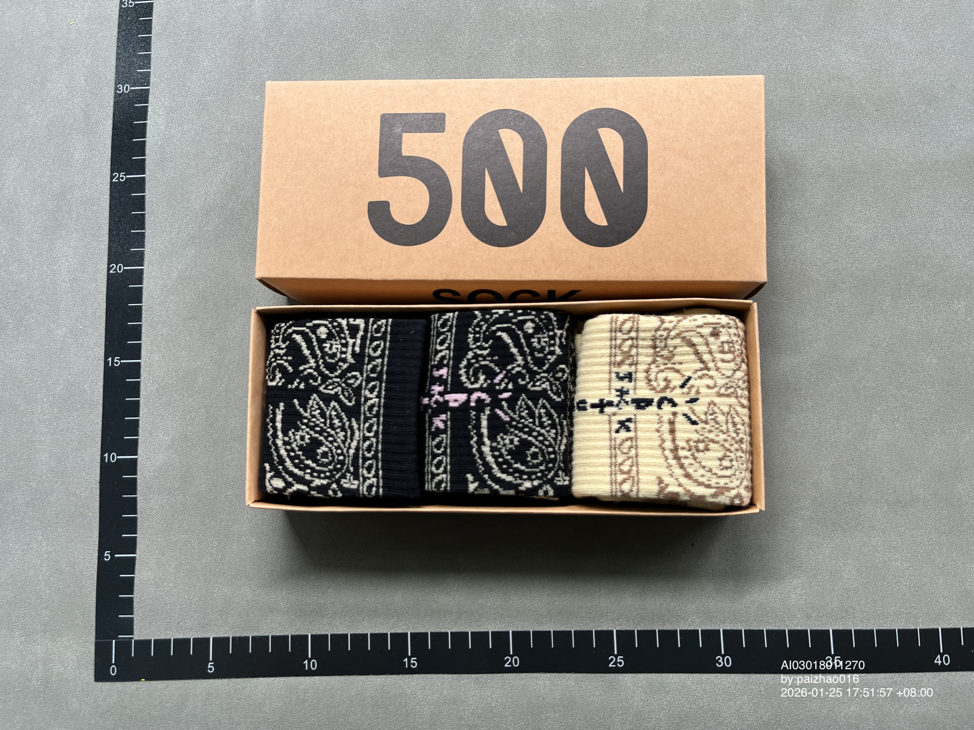 QC Photo - Travis Scott Socks