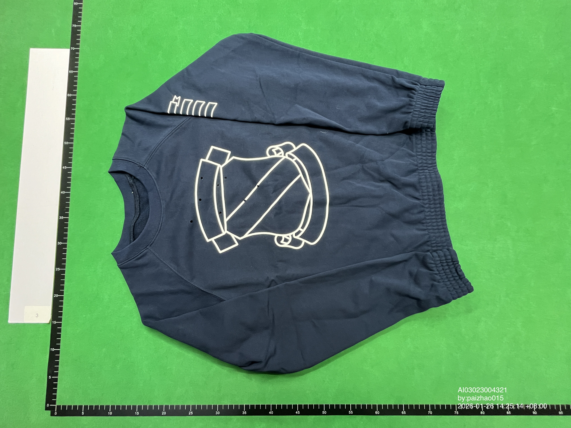 QC Photo - Number Nine Shield Crewneck Sweater (3 Variants)