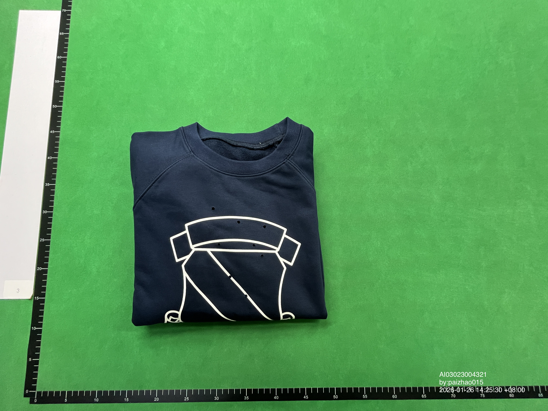 QC Photo - Number Nine Shield Crewneck Sweater (3 Variants)