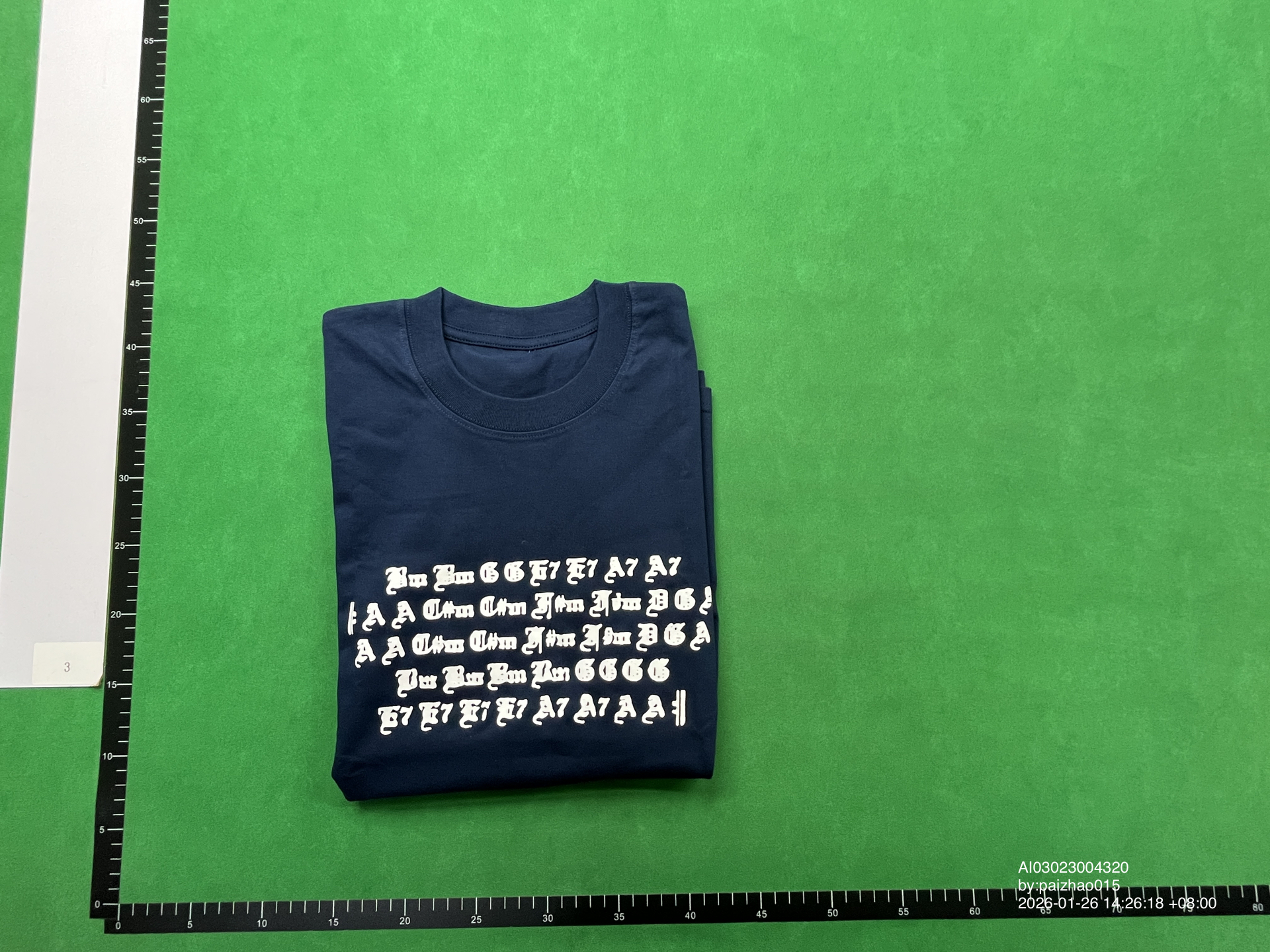 QC Photo - Number Nine Slogan Tee