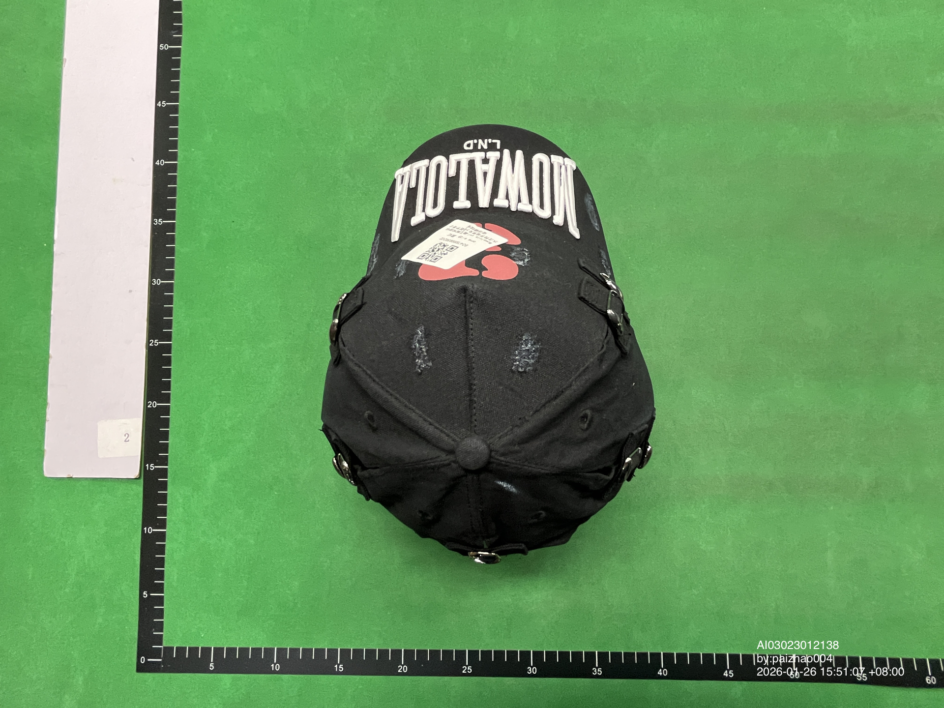 QC Photo - Mowalola 3 Cap
