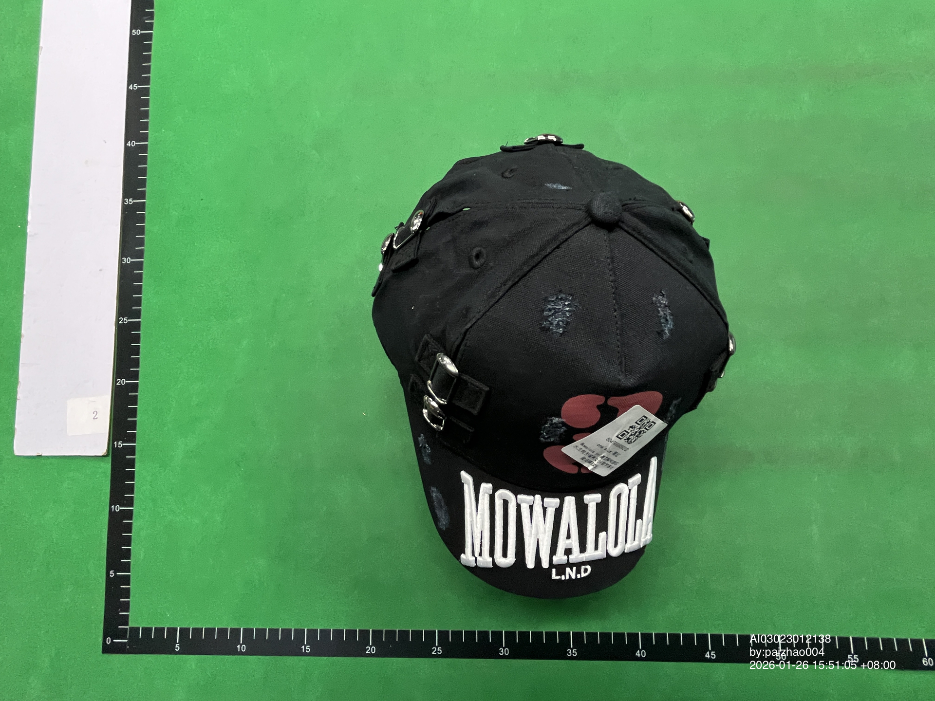 QC Photo - Mowalola 3 Cap