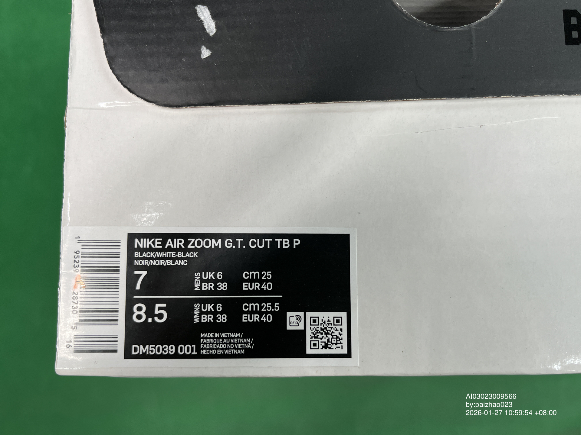 QC Photo - Nike Air Zoom GT Cut 1.0 (10 Colorways)