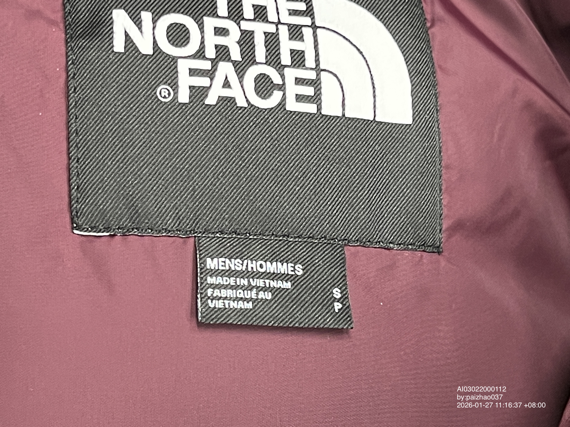 QC Photo - North Face 1996 Nupste Puffer Jacket [0832club Batch]
