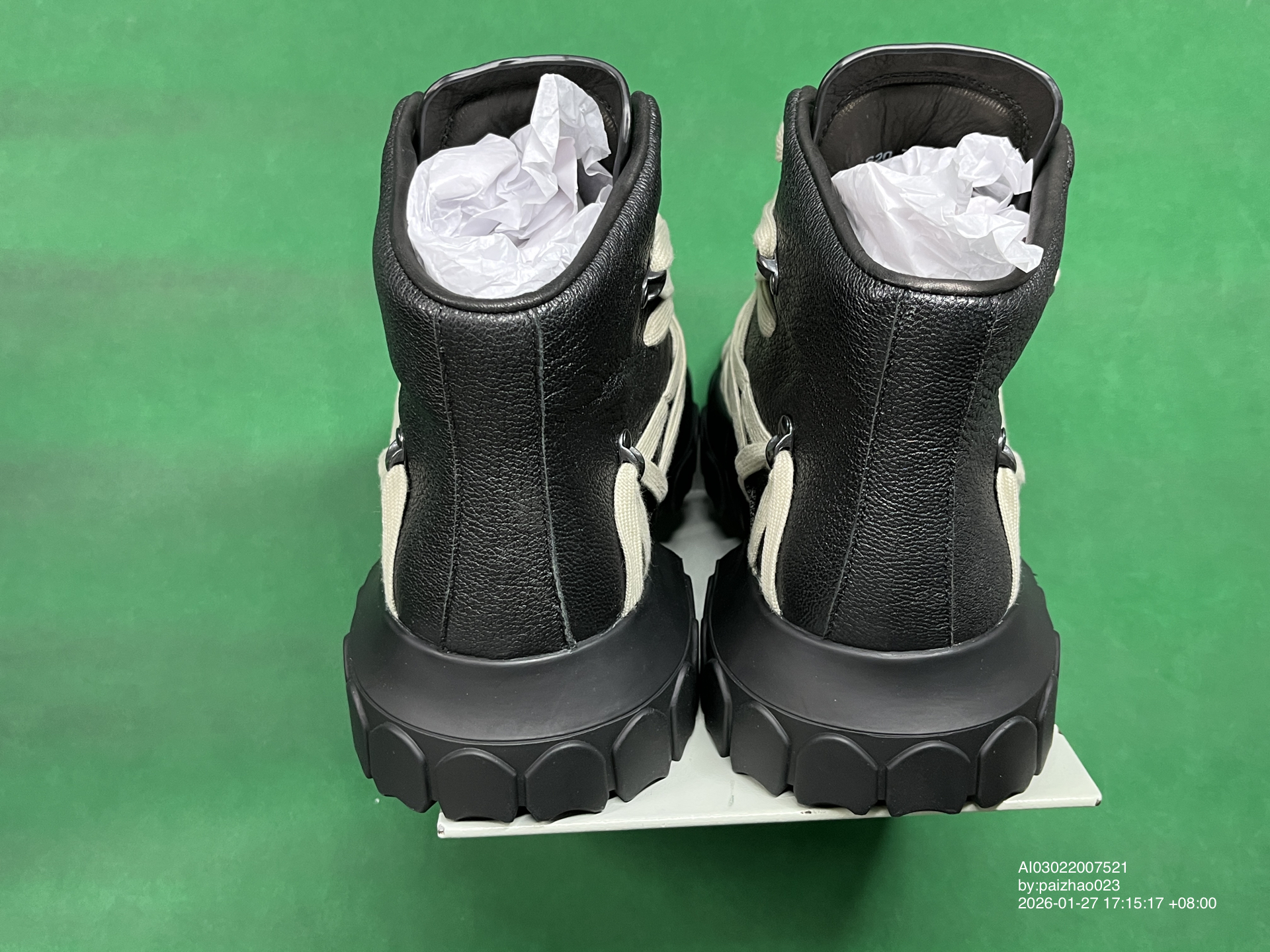 QC Photo - Rick Owens Wraps Tecuatl Tractor Sneakers