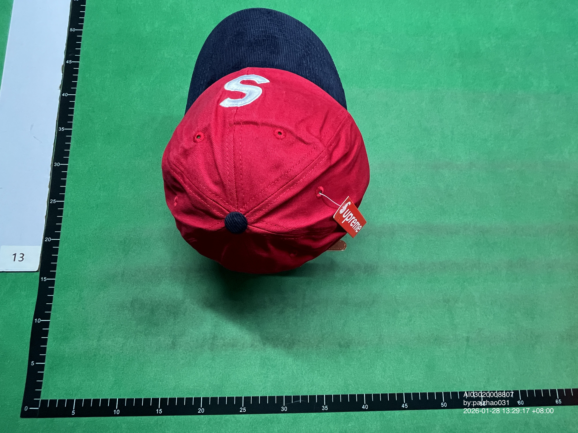 QC Photo - Supreme S Logo Caps
