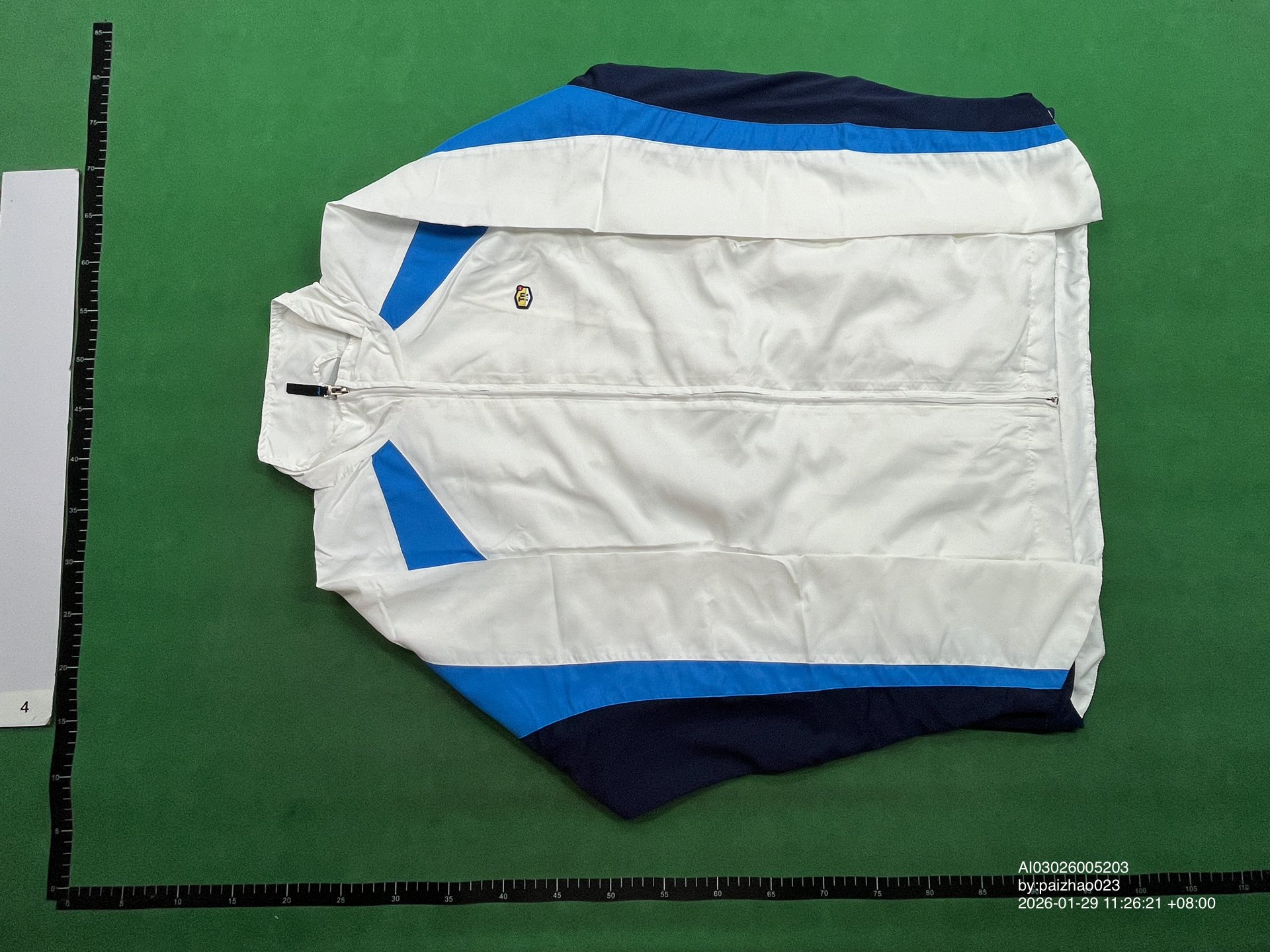 QC Photo - Nike TN Track Jacket + Pants White Blue