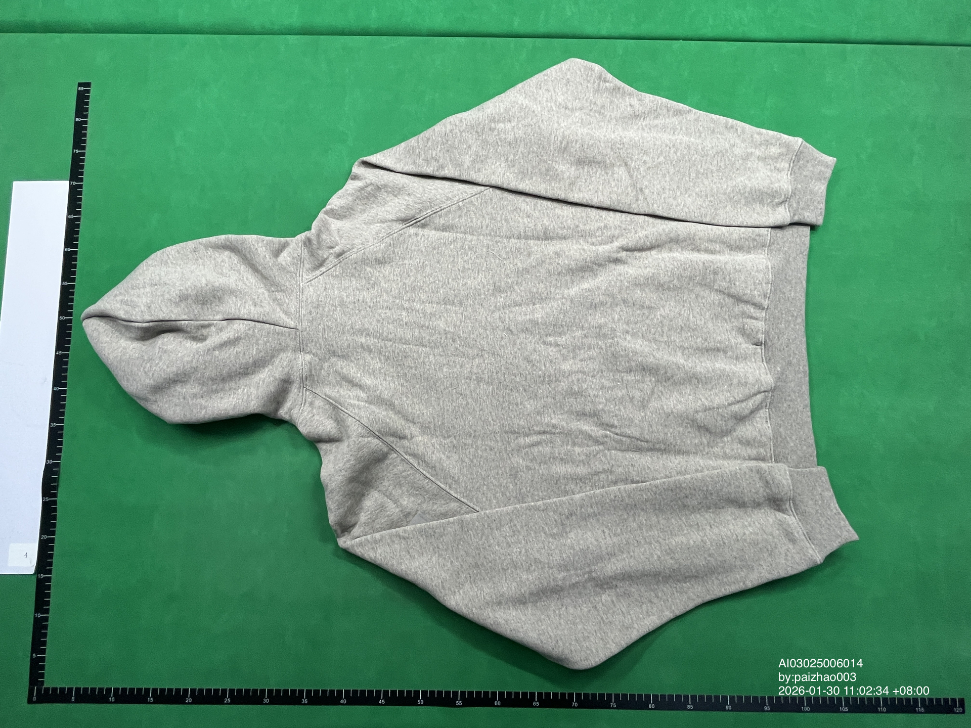 QC Photo - 1977 hooded sweatshirt