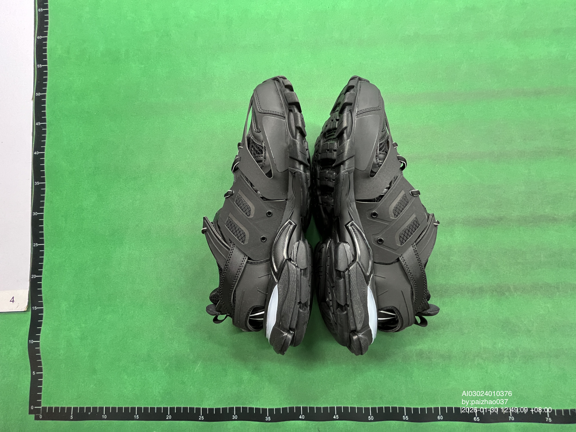 QC Photo - Balenciaga Track LED Black [H12 Batch]