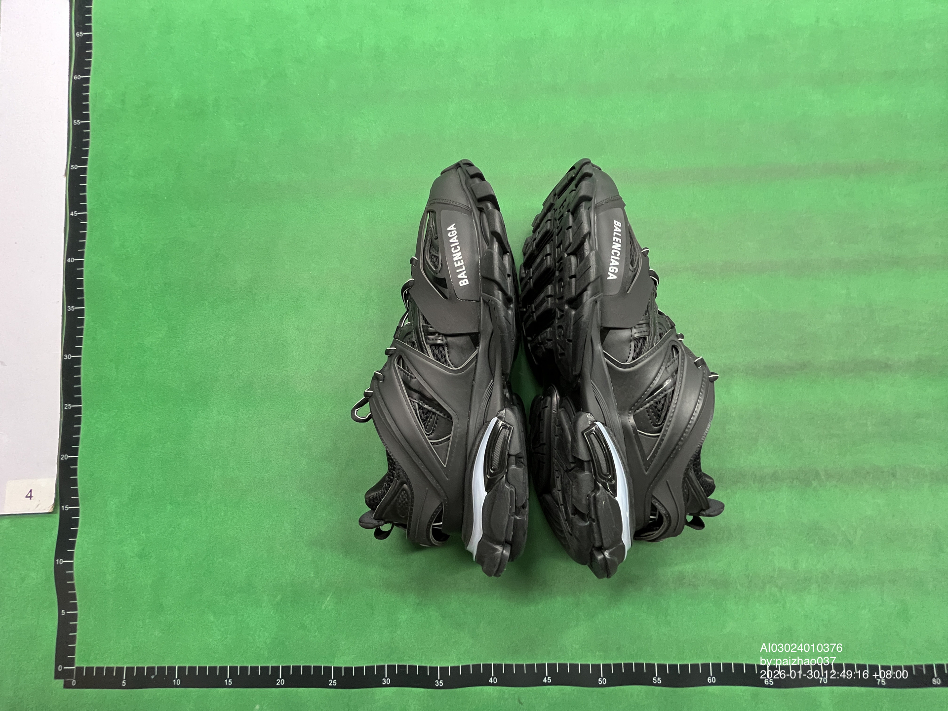 QC Photo - Balenciaga Track LED Black [H12 Batch]