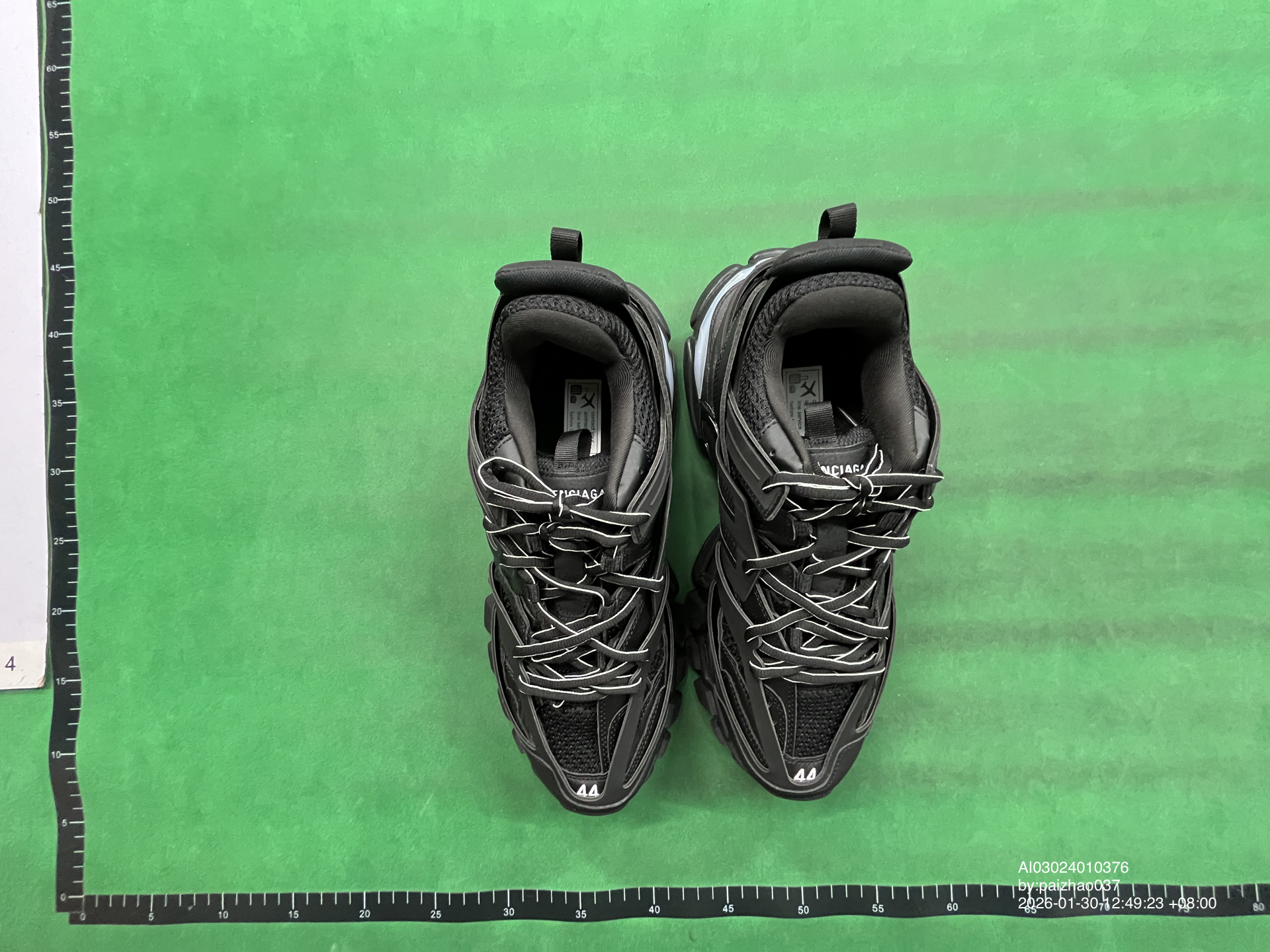 QC Photo - Balenciaga Track LED Black [H12 Batch]