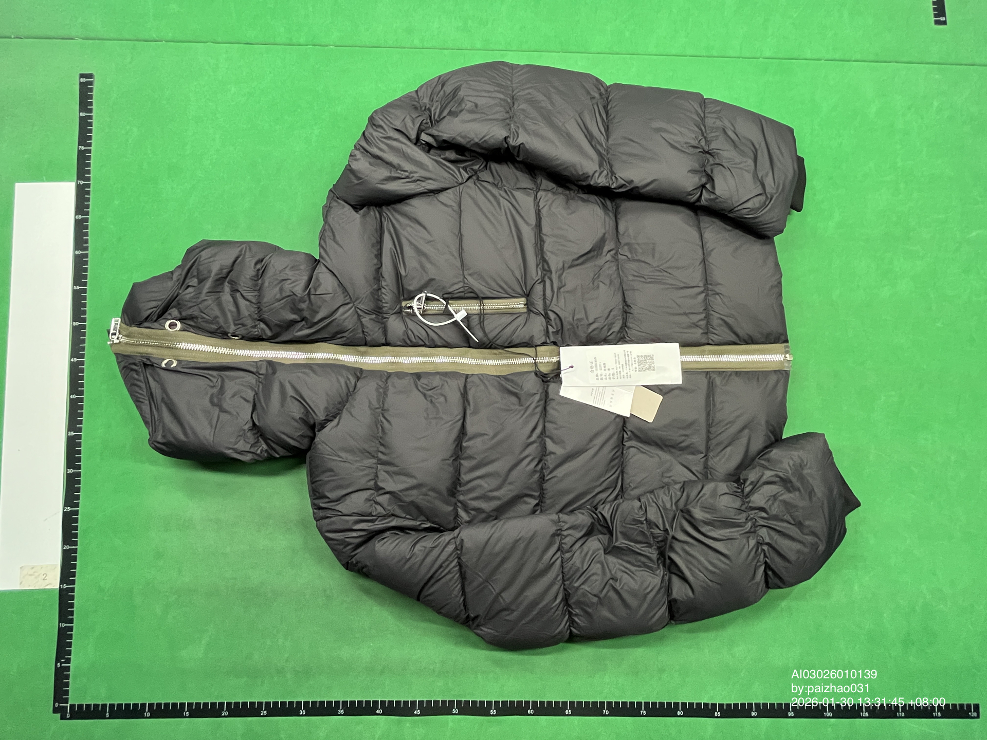 QC Photo - Rick Owens Paddend Hooded Down Puffer Jacket
