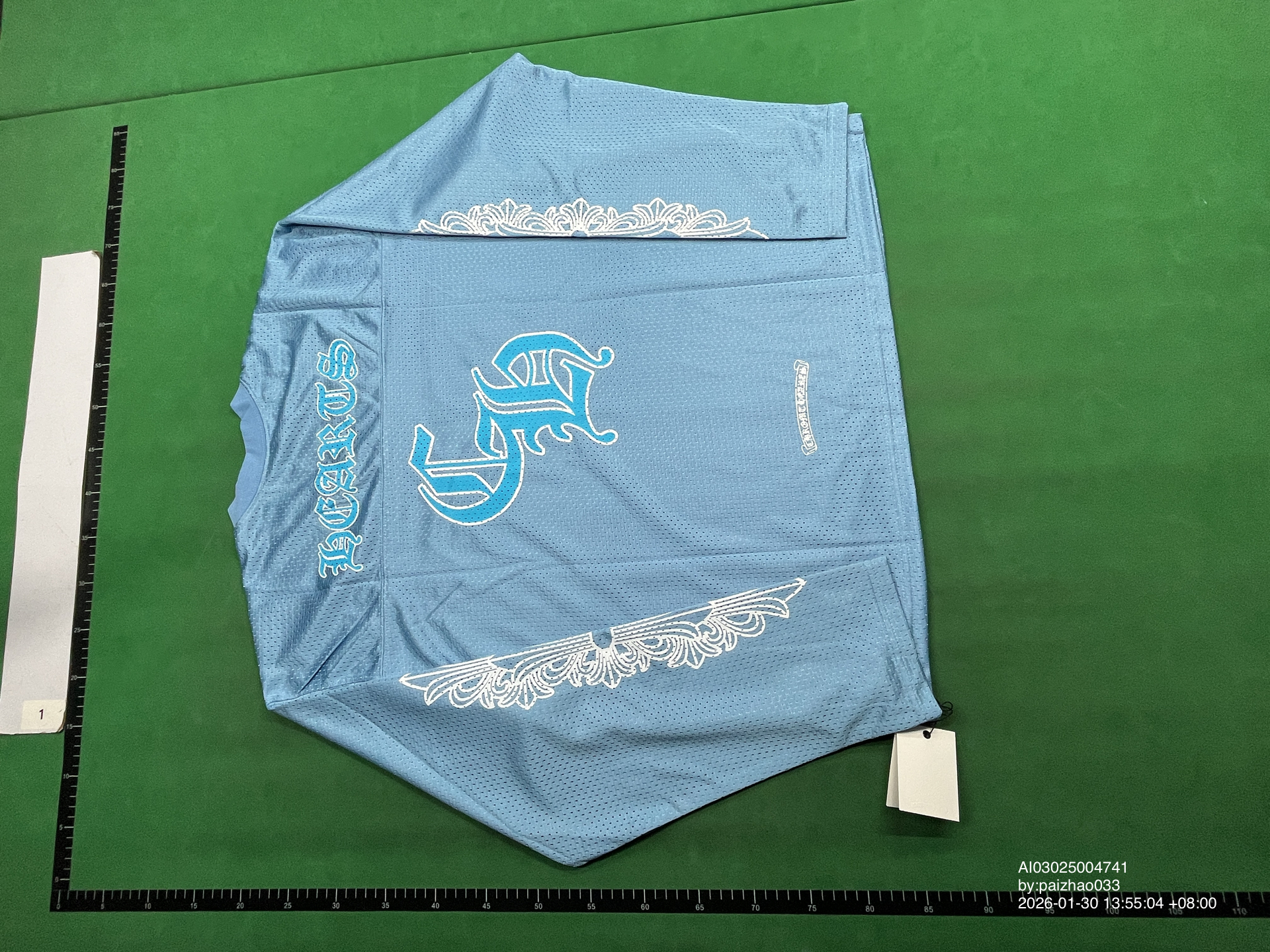 QC Photo - Chrome Hearts Long Sleeve Mesh Jersey (3 Variants)