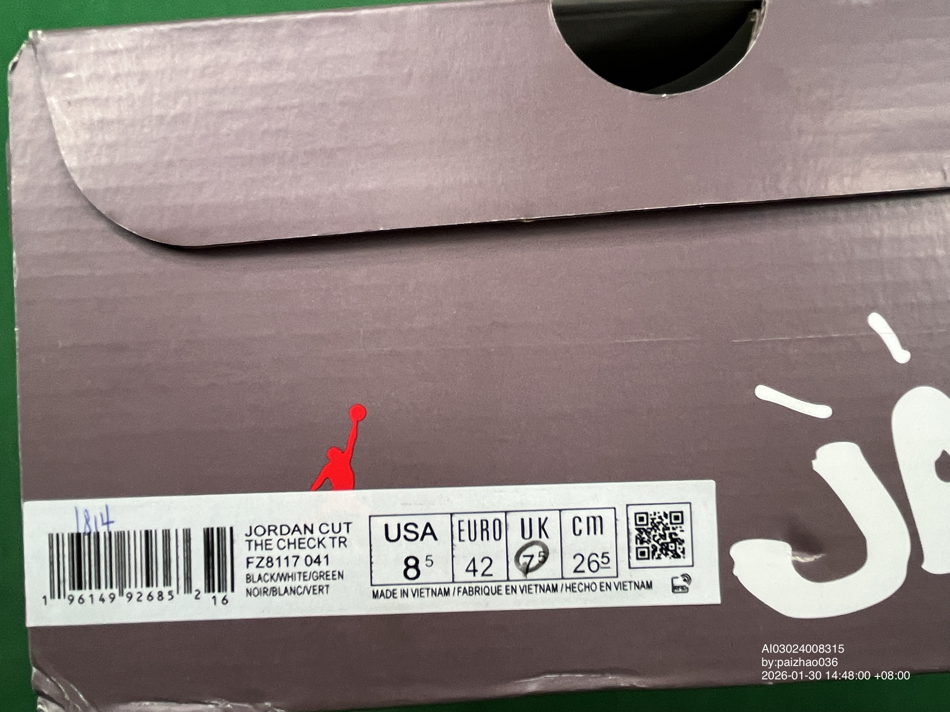 QC Photo - Travis Scott x Jordan Jumpman Jack