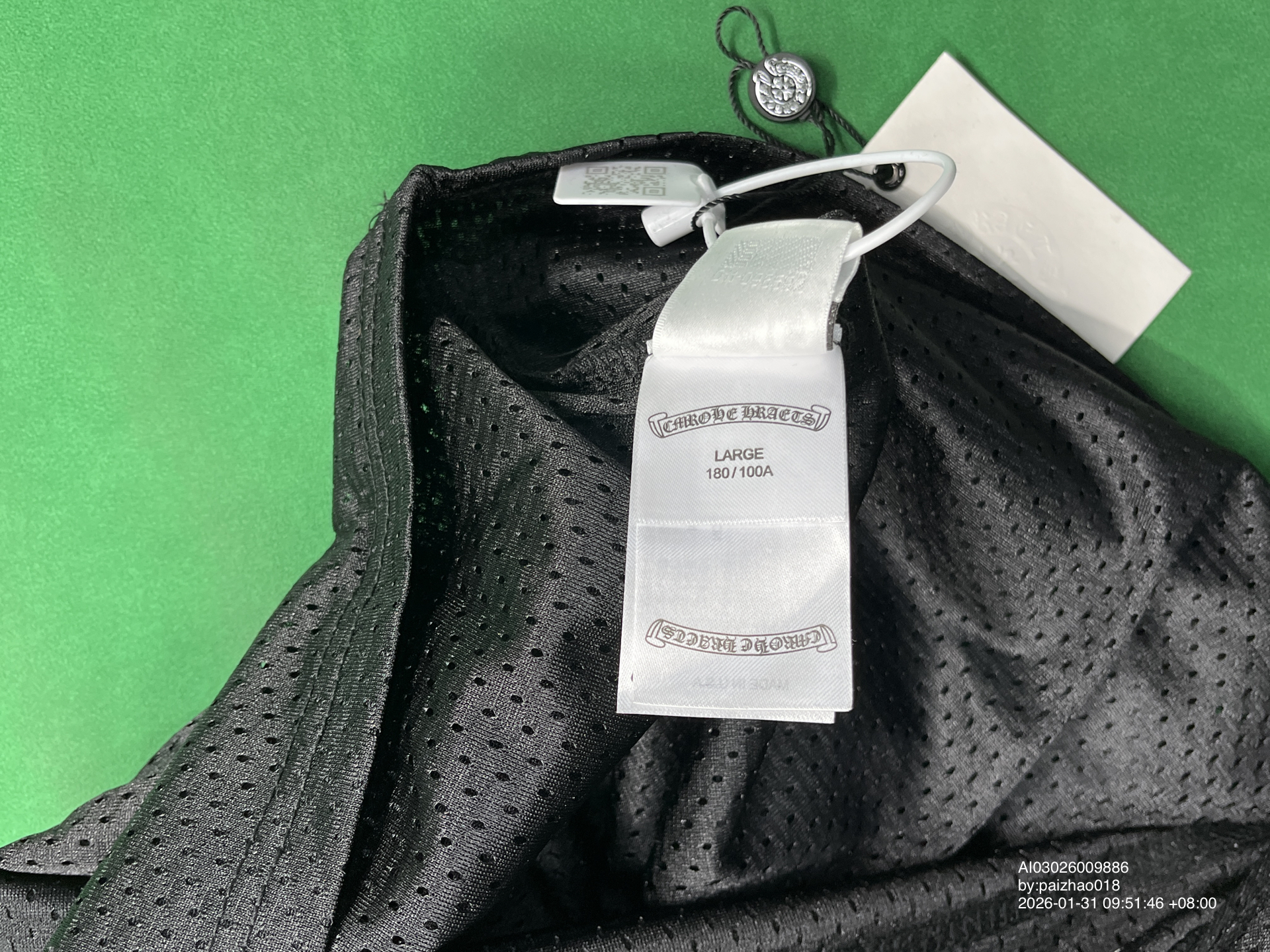 QC Photo - Chrome Hearts Long Sleeve Mesh Jersey (3 Variants)