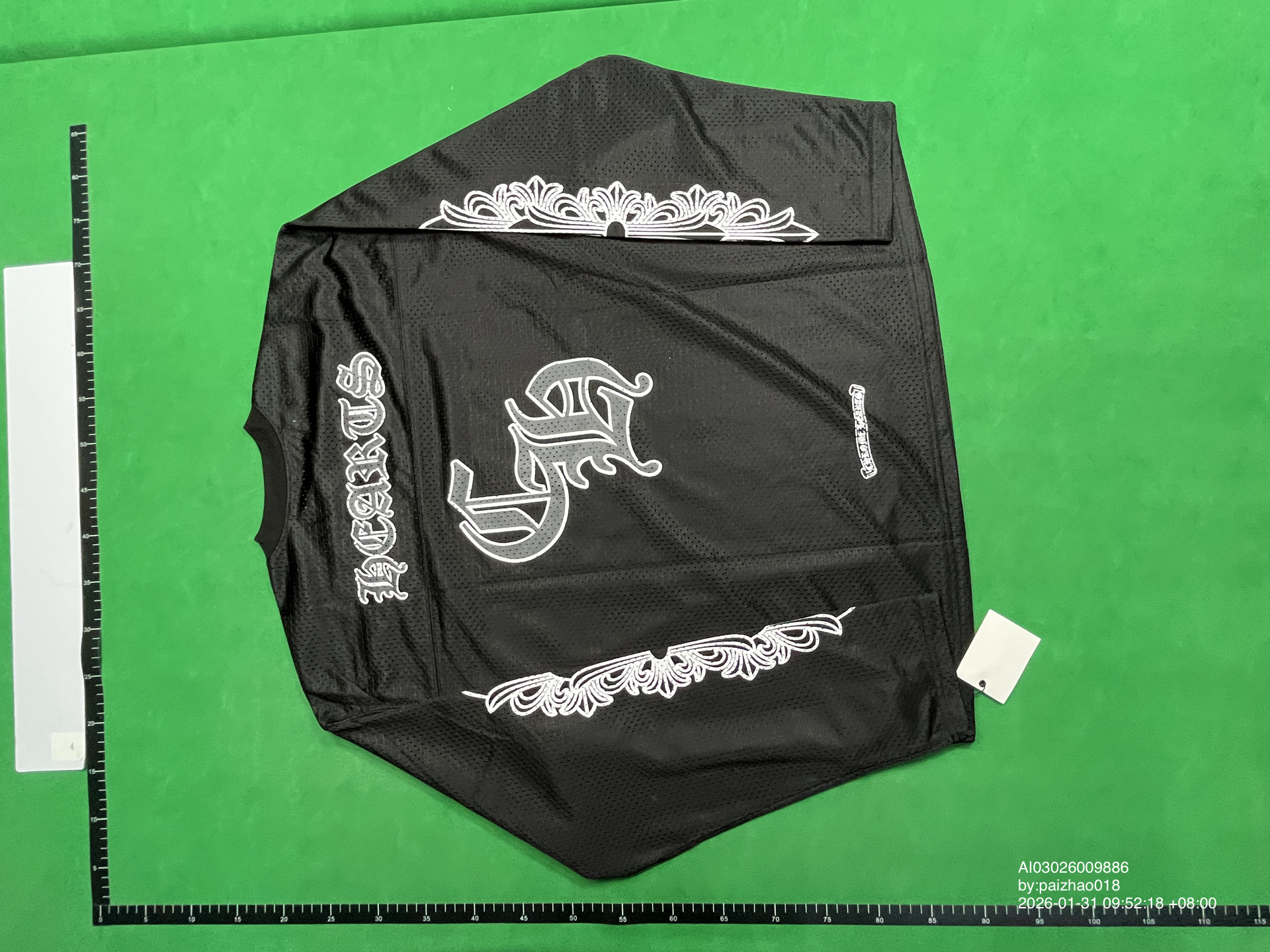 QC Photo - Chrome Hearts Long Sleeve Mesh Jersey (3 Variants)