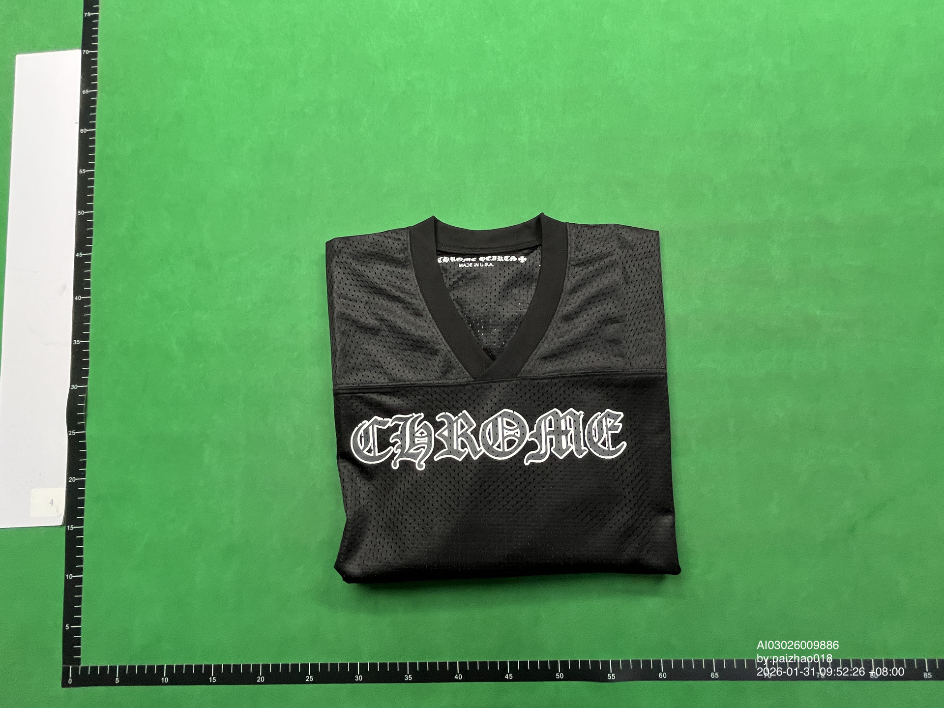 QC Photo - Chrome Hearts Long Sleeve Mesh Jersey (3 Variants)