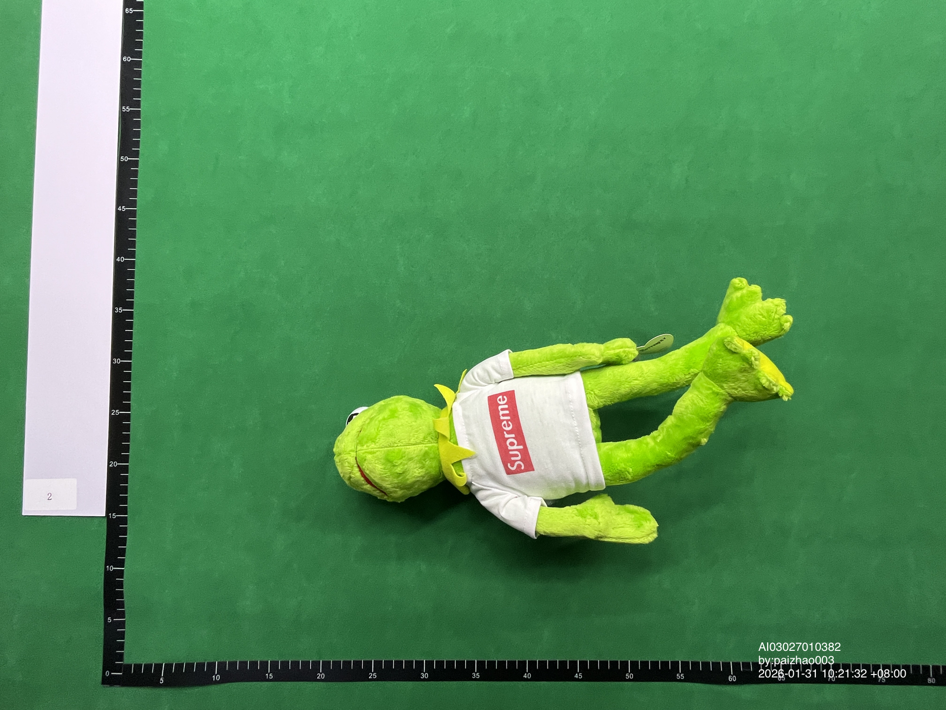 QC Photo - Supreme Kermit Plush