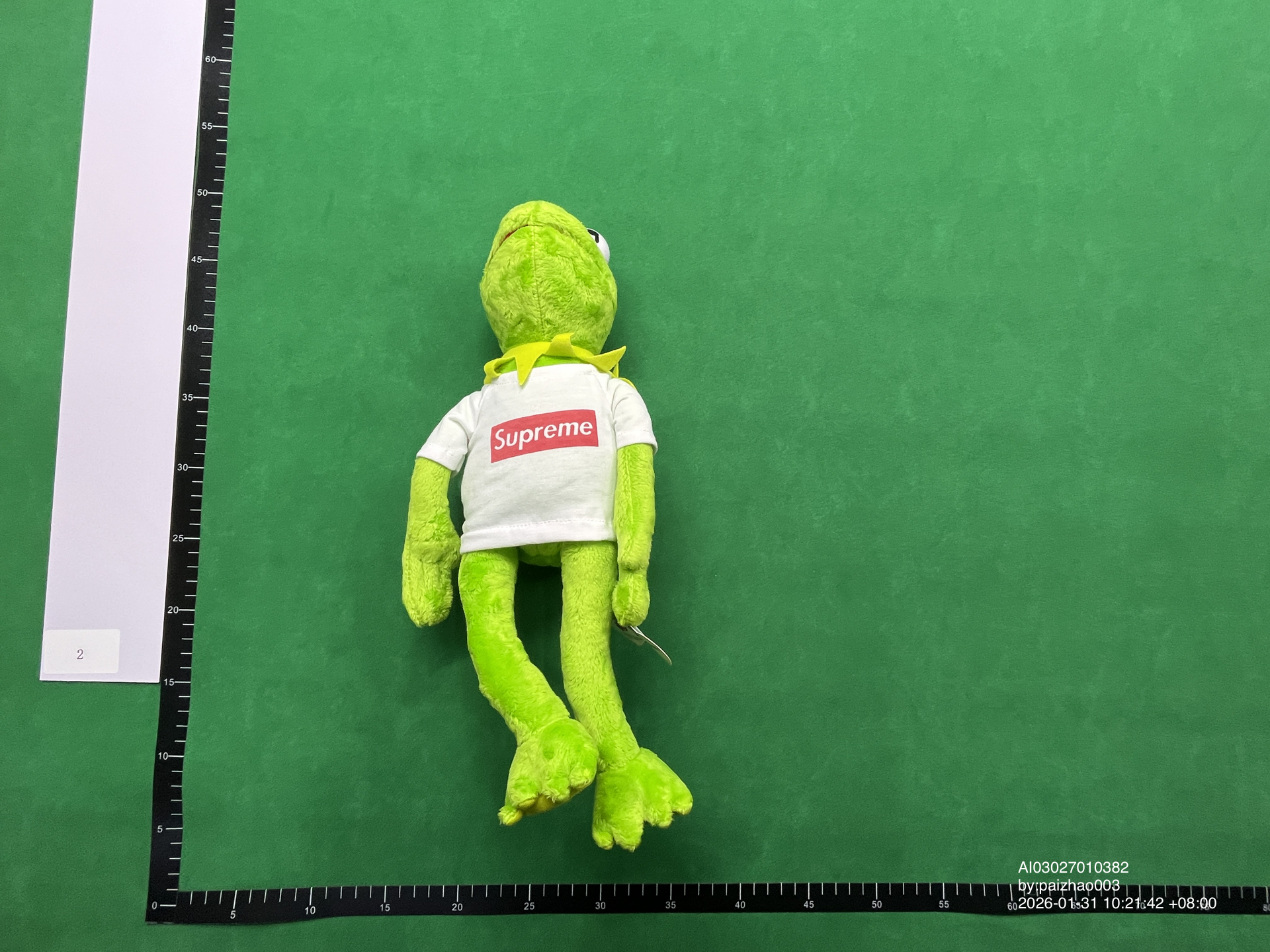 QC Photo - Supreme Kermit Plush