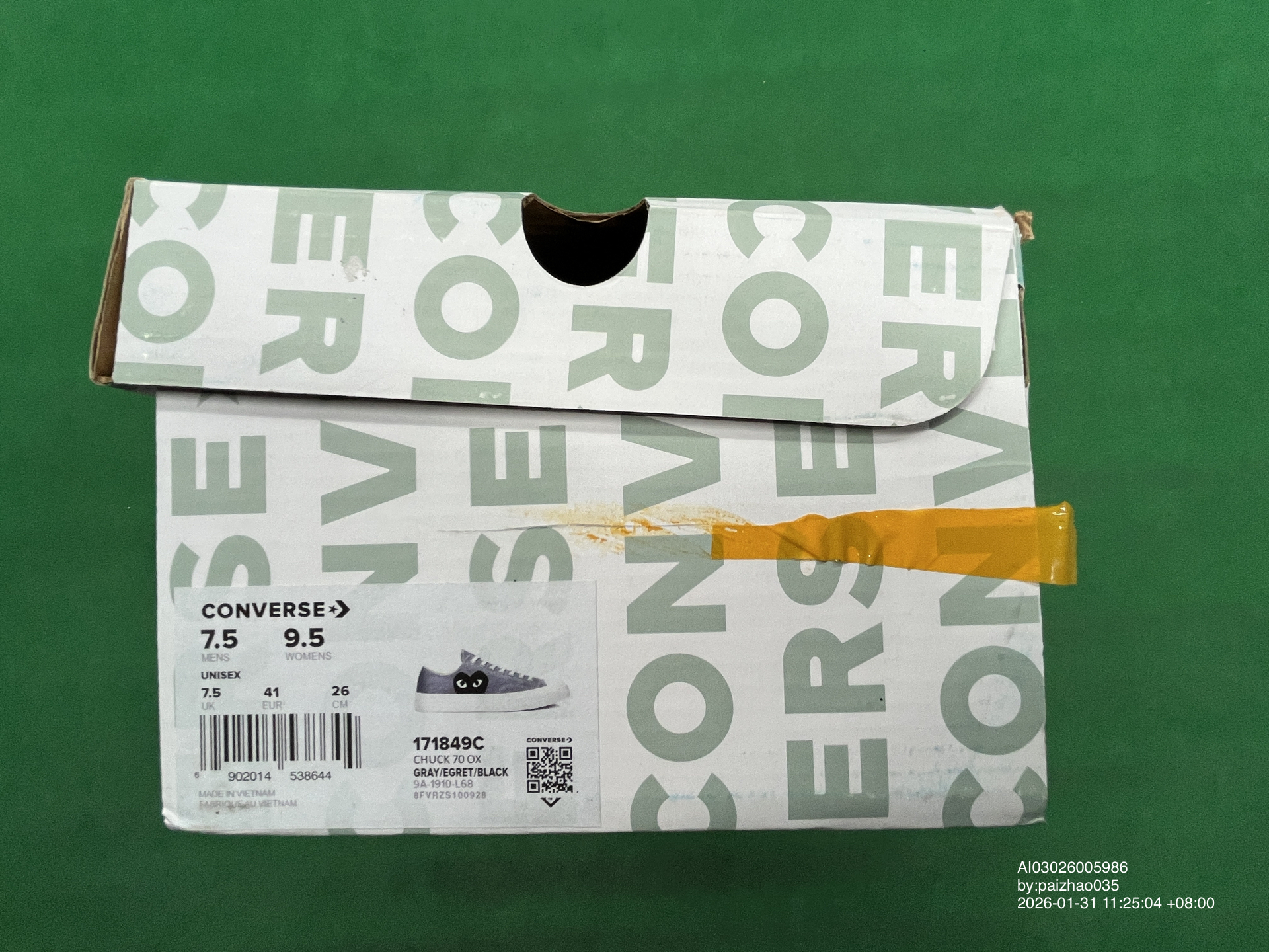 QC Photo - CDG Play X Converse