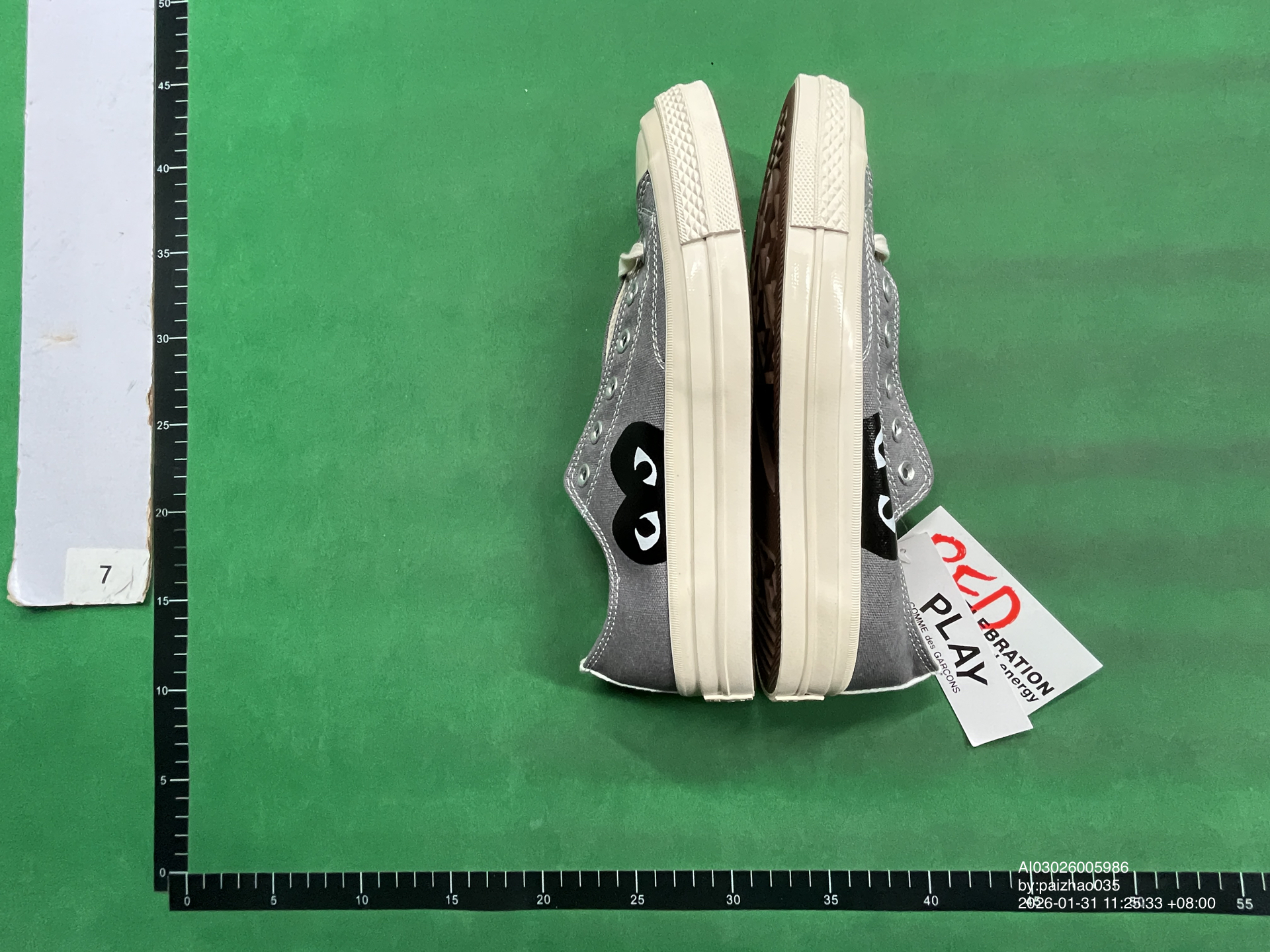 QC Photo - CDG Play X Converse
