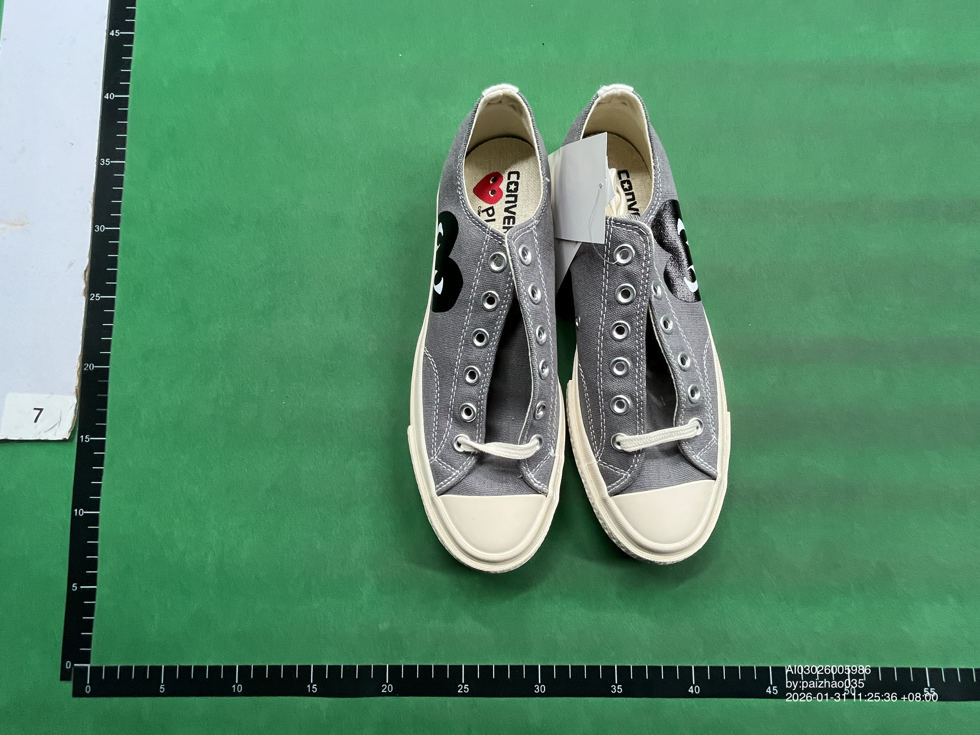 QC Photo - CDG Play X Converse