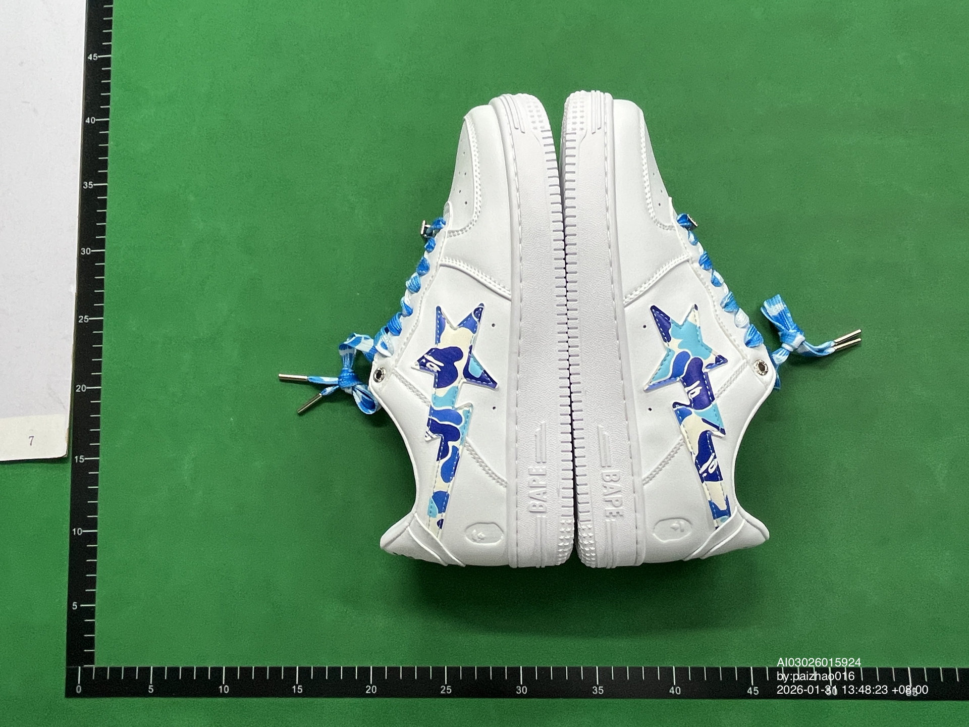 QC Photo - A Bathing Ape Bape Sta White Purple