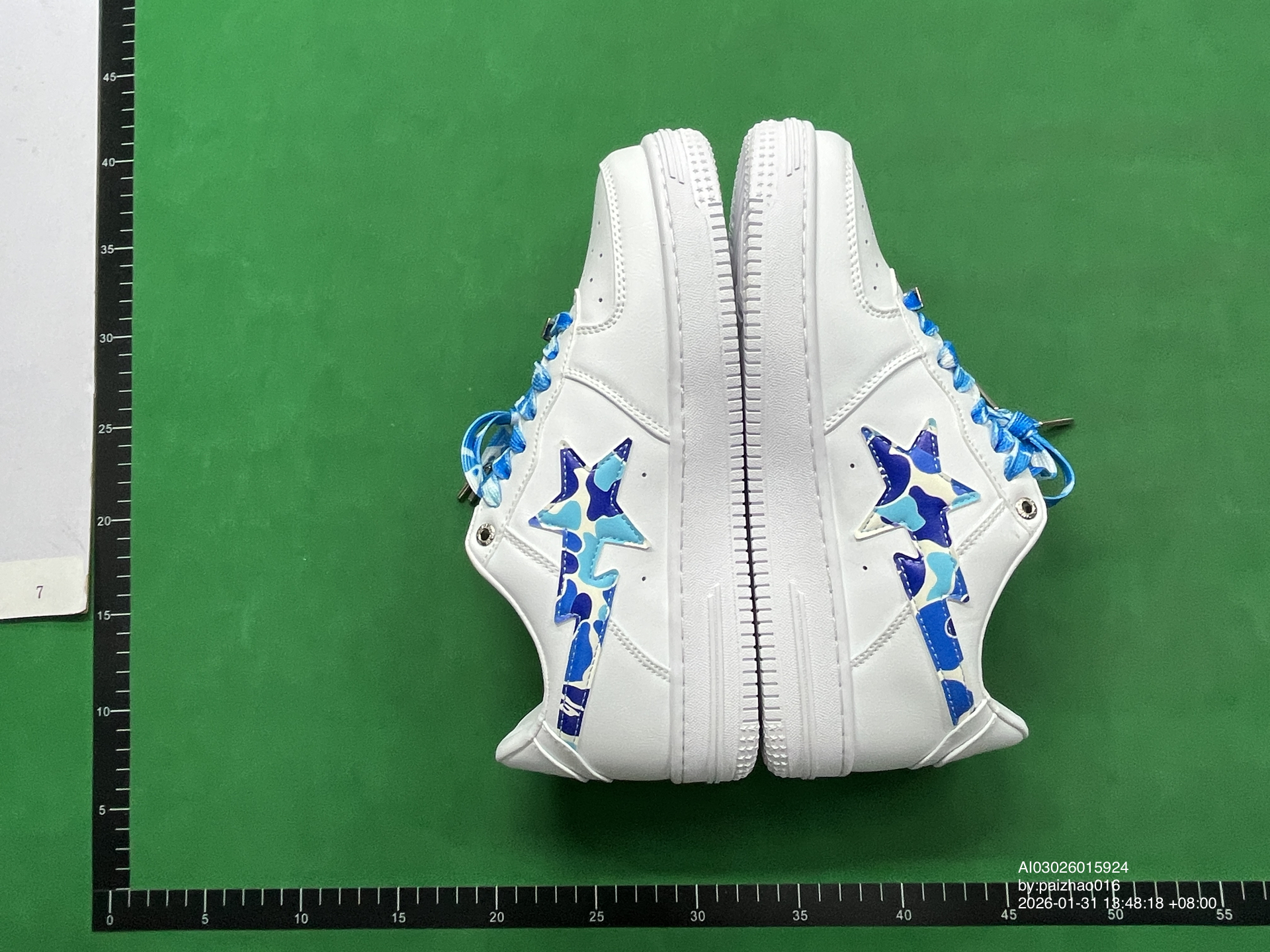 QC Photo - A Bathing Ape Bape Sta White Purple