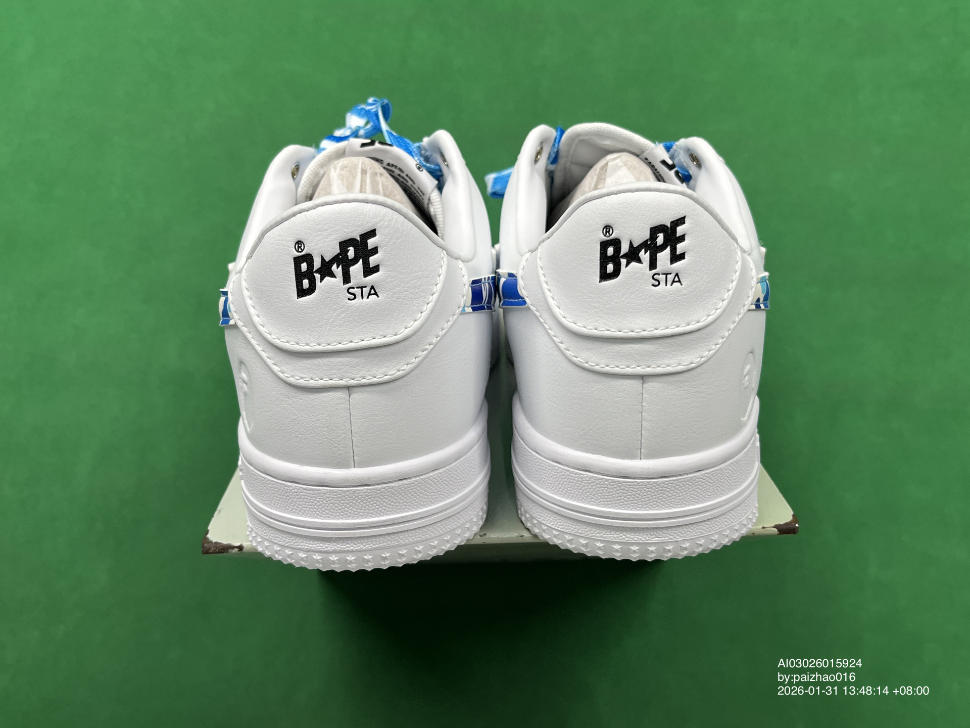 QC Photo - A Bathing Ape Bape Sta White Purple