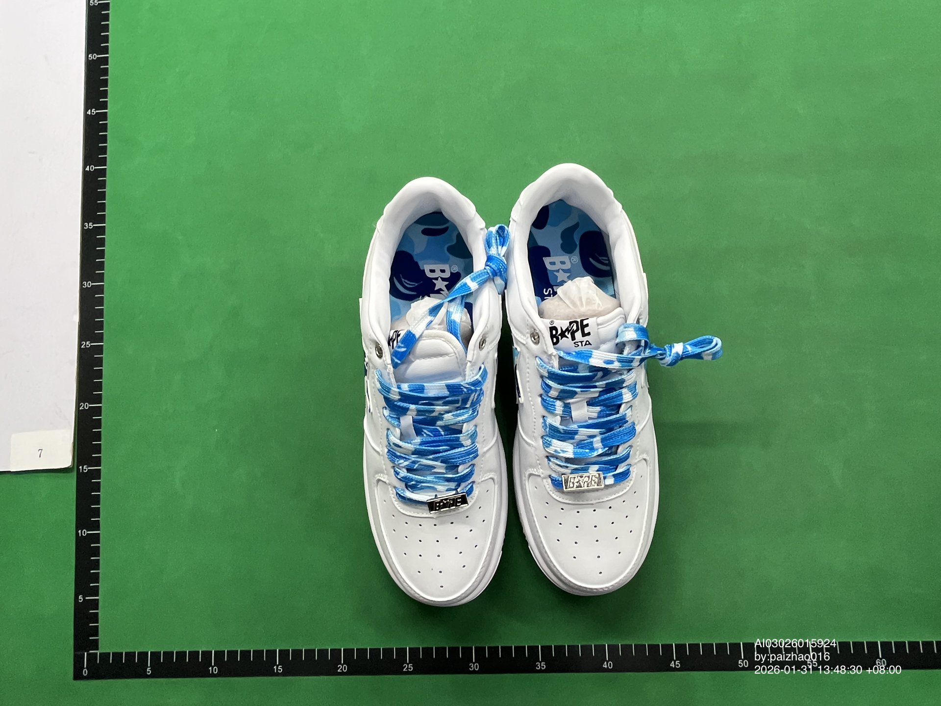 QC Photo - A Bathing Ape Bape Sta White Purple