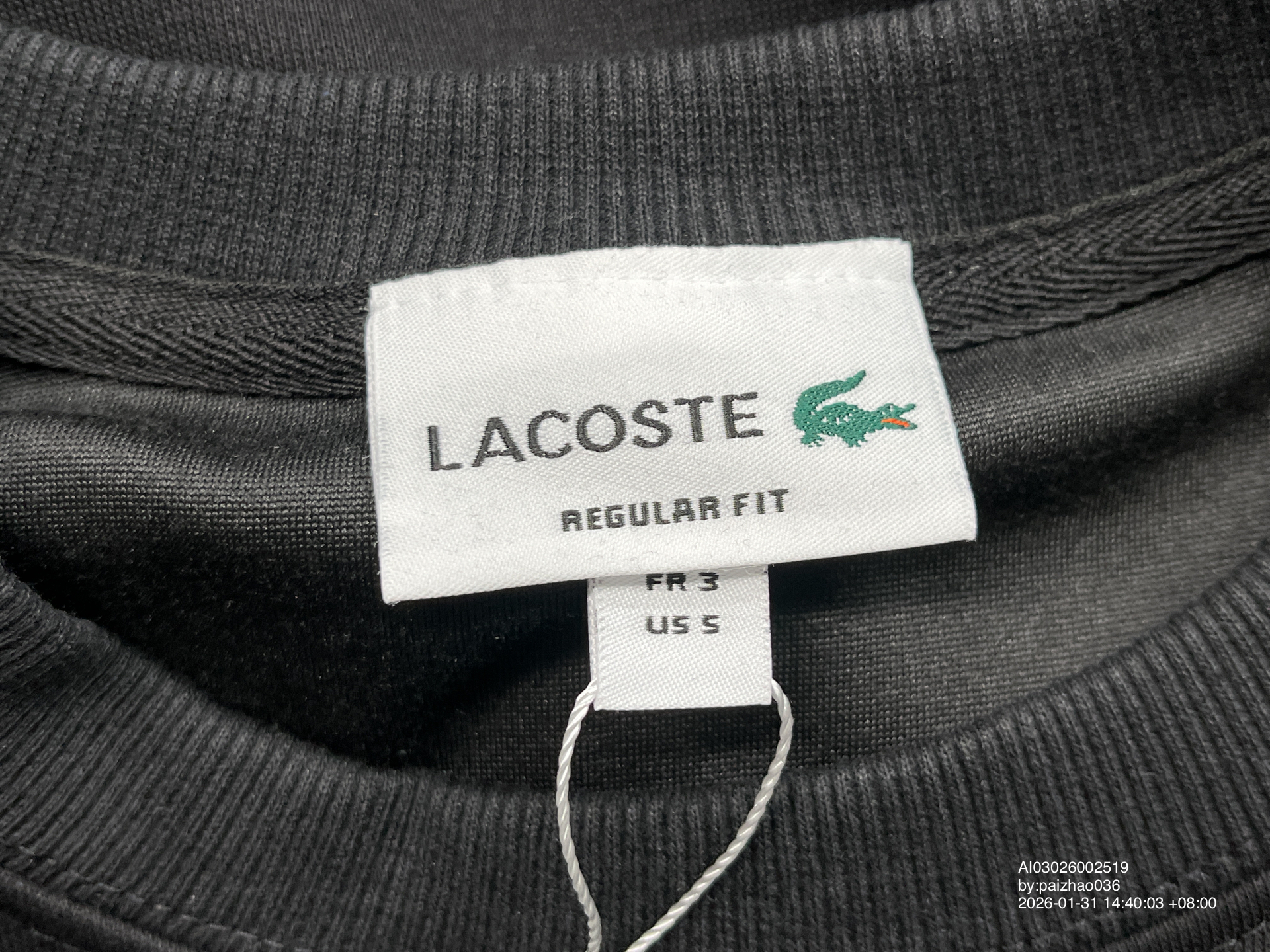 QC Photo - Lacoste Crew Neck Sweater (5 Variants)