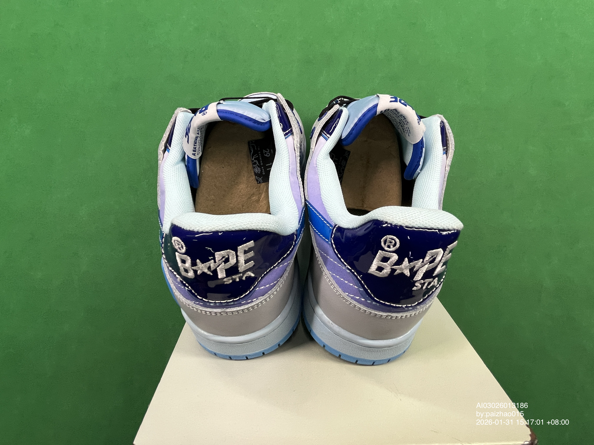 QC Photo - Bape SK8 Sta (30 Colorways)