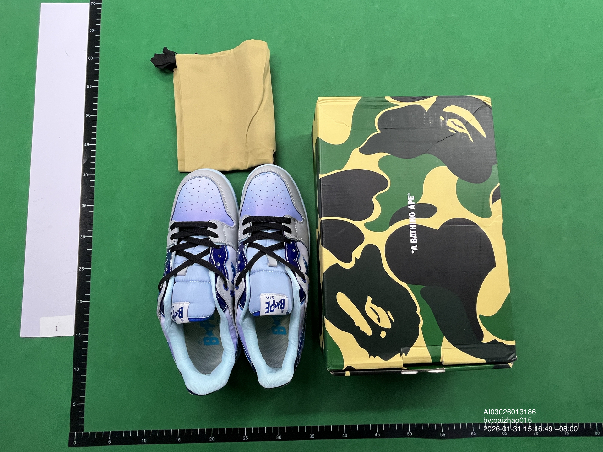 QC Photo - Bape SK8 Sta (30 Colorways)